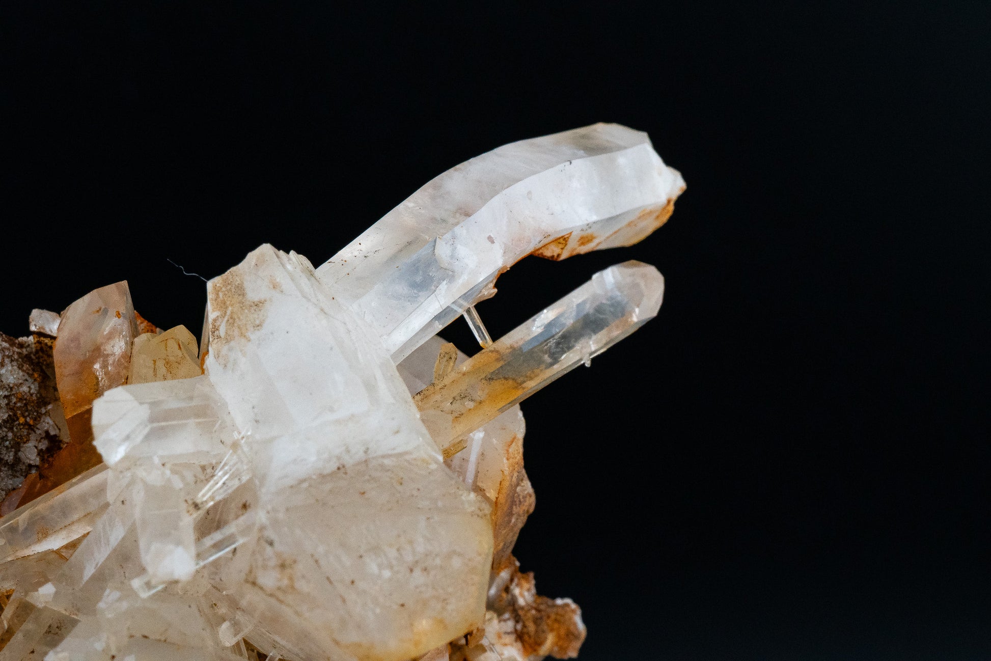 Mango Quartz - Halloysite Inclusions - Cabiche, Colombia