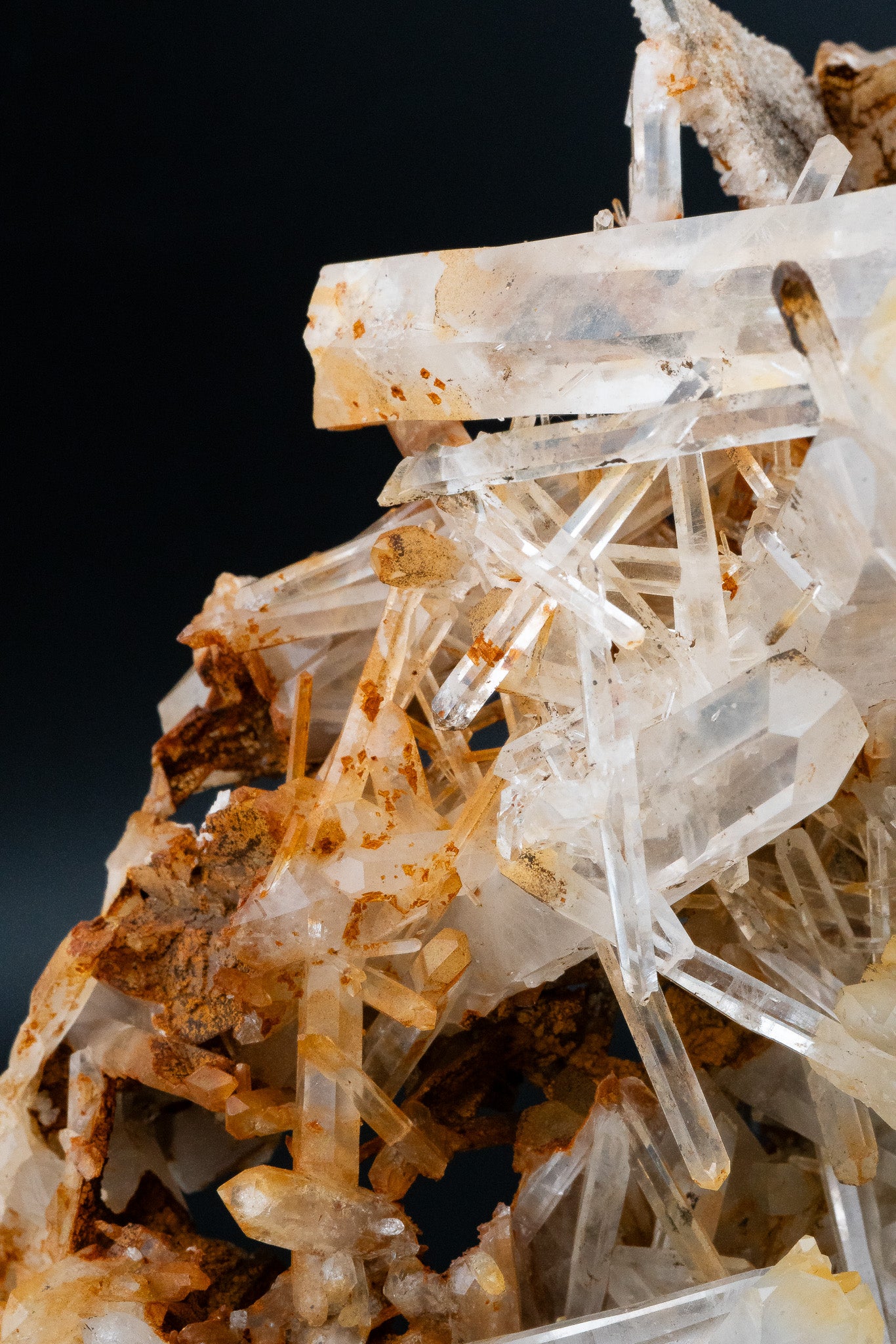 Mango Quartz - Halloysite Inclusions - Cabiche, Colombia