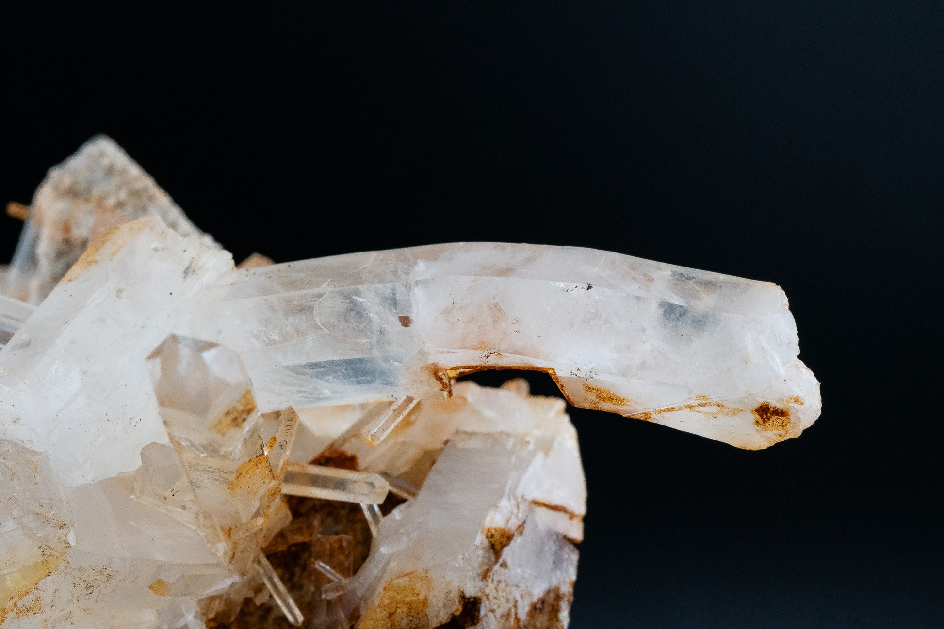Mango Quartz - Halloysite Inclusions - Cabiche, Colombia