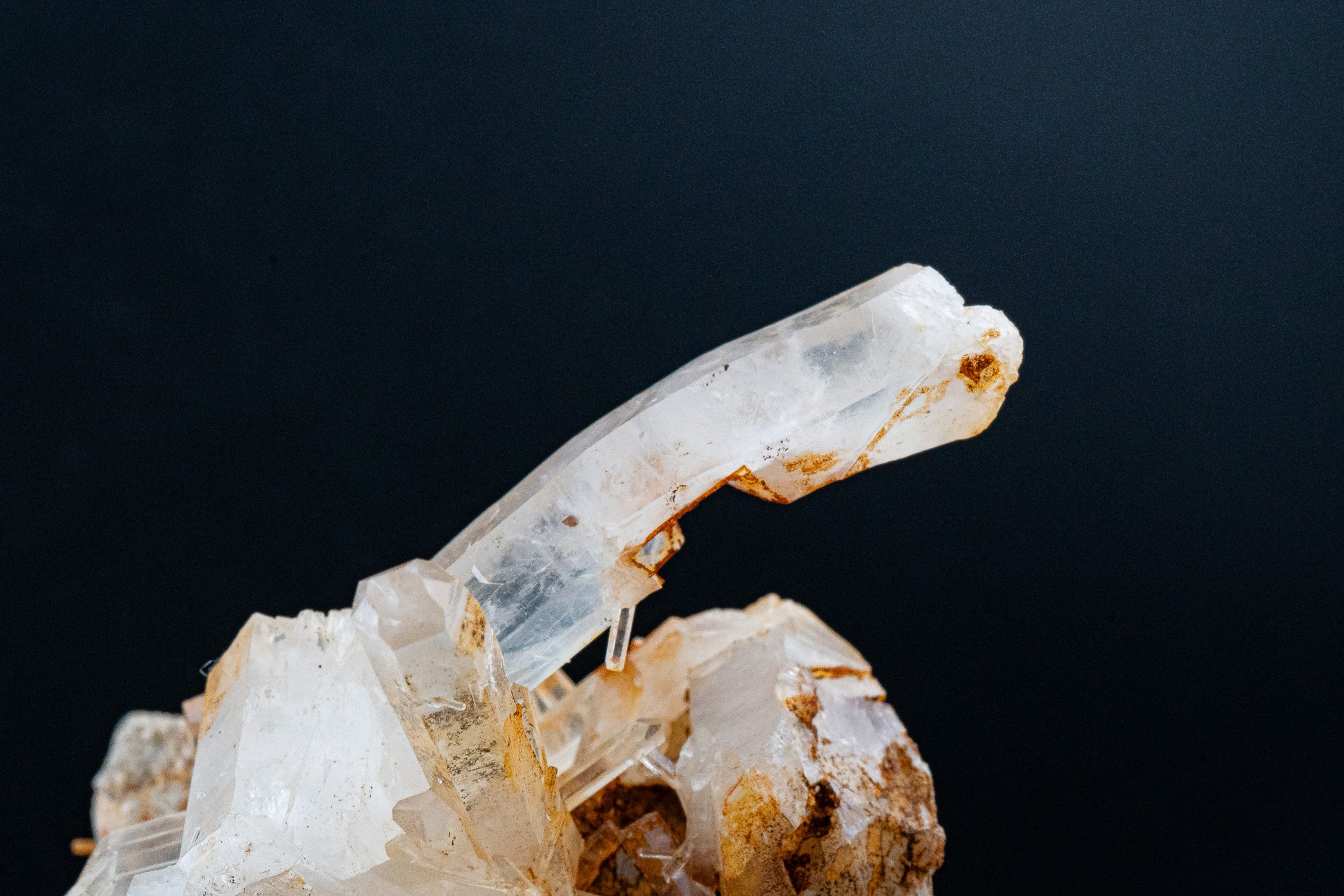 Mango Quartz - Halloysite Inclusions - Cabiche, Colombia