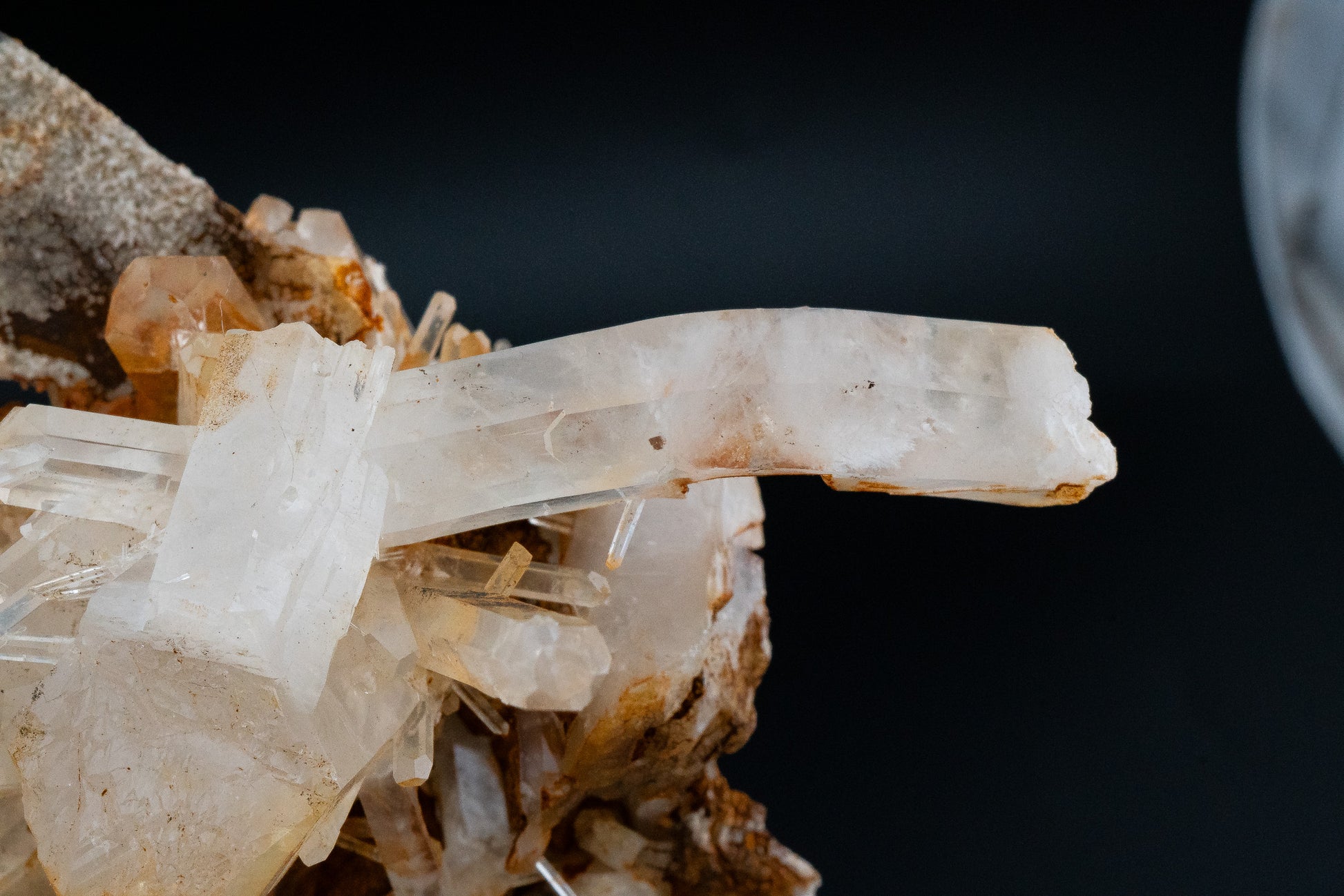 Mango Quartz - Halloysite Inclusions - Cabiche, Colombia
