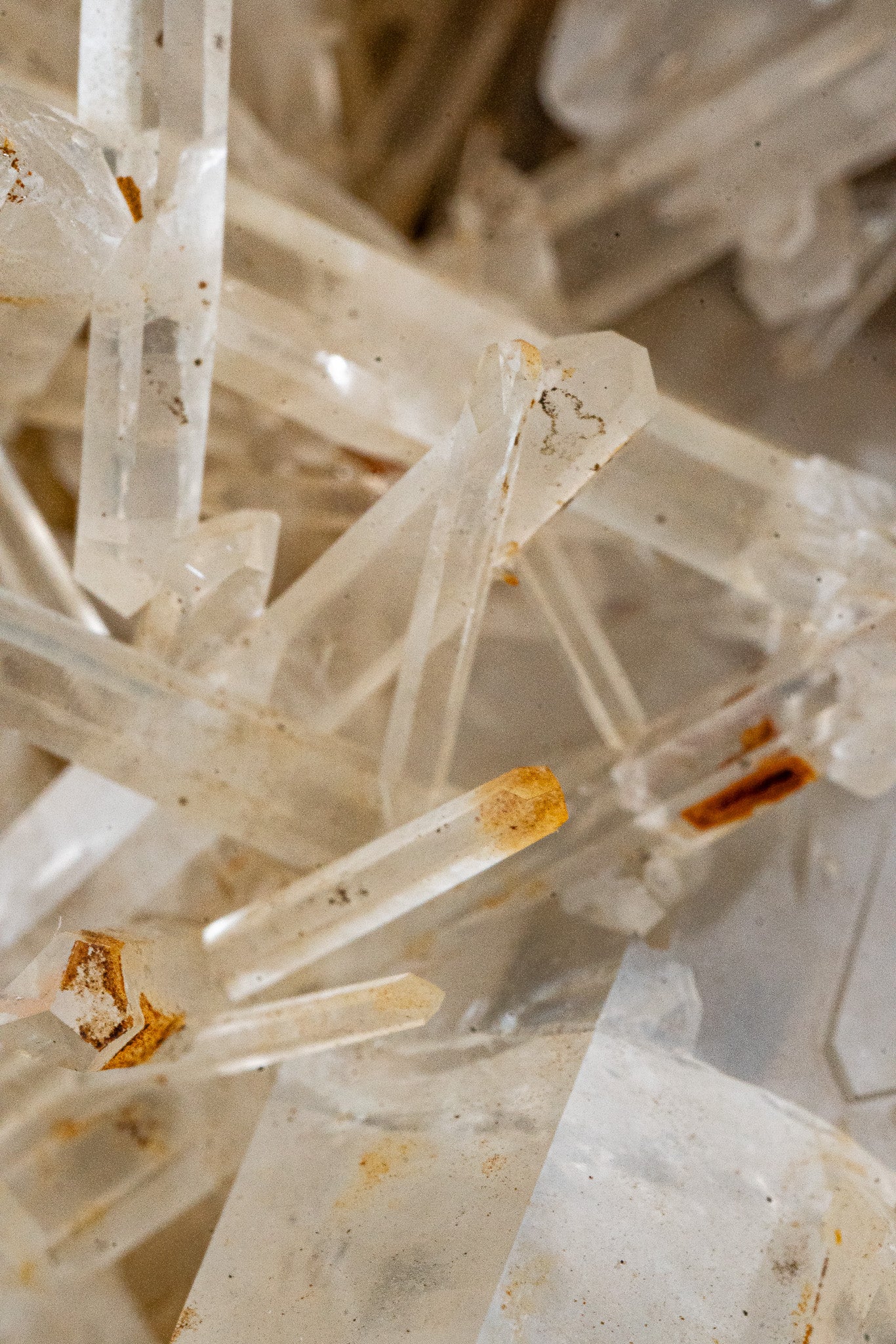 Mango Quartz - Halloysite Inclusions - Cabiche, Colombia