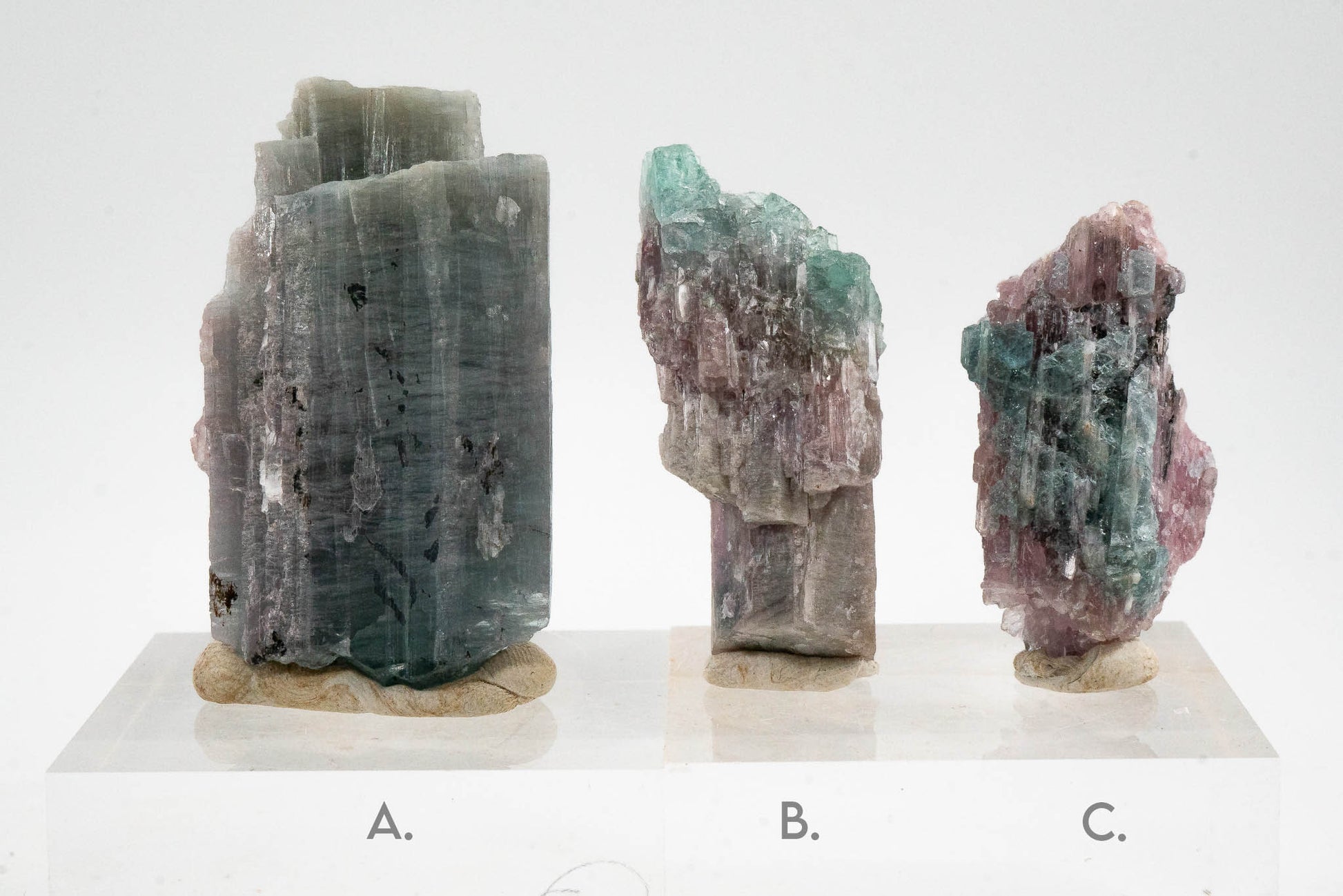 Pink & Blue Tourmaline - São José da Safira, Minas Gerais, Brazil