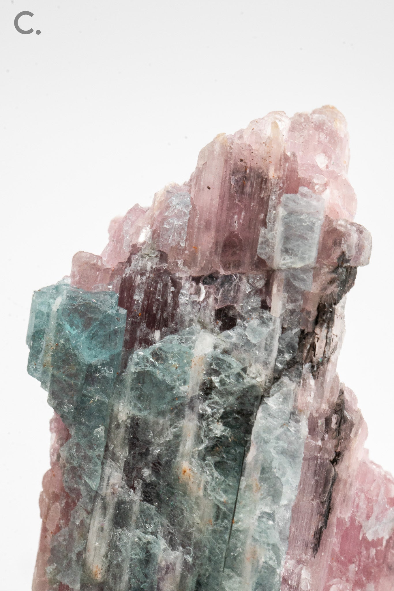 Pink & Blue Tourmaline - São José da Safira, Minas Gerais, Brazil
