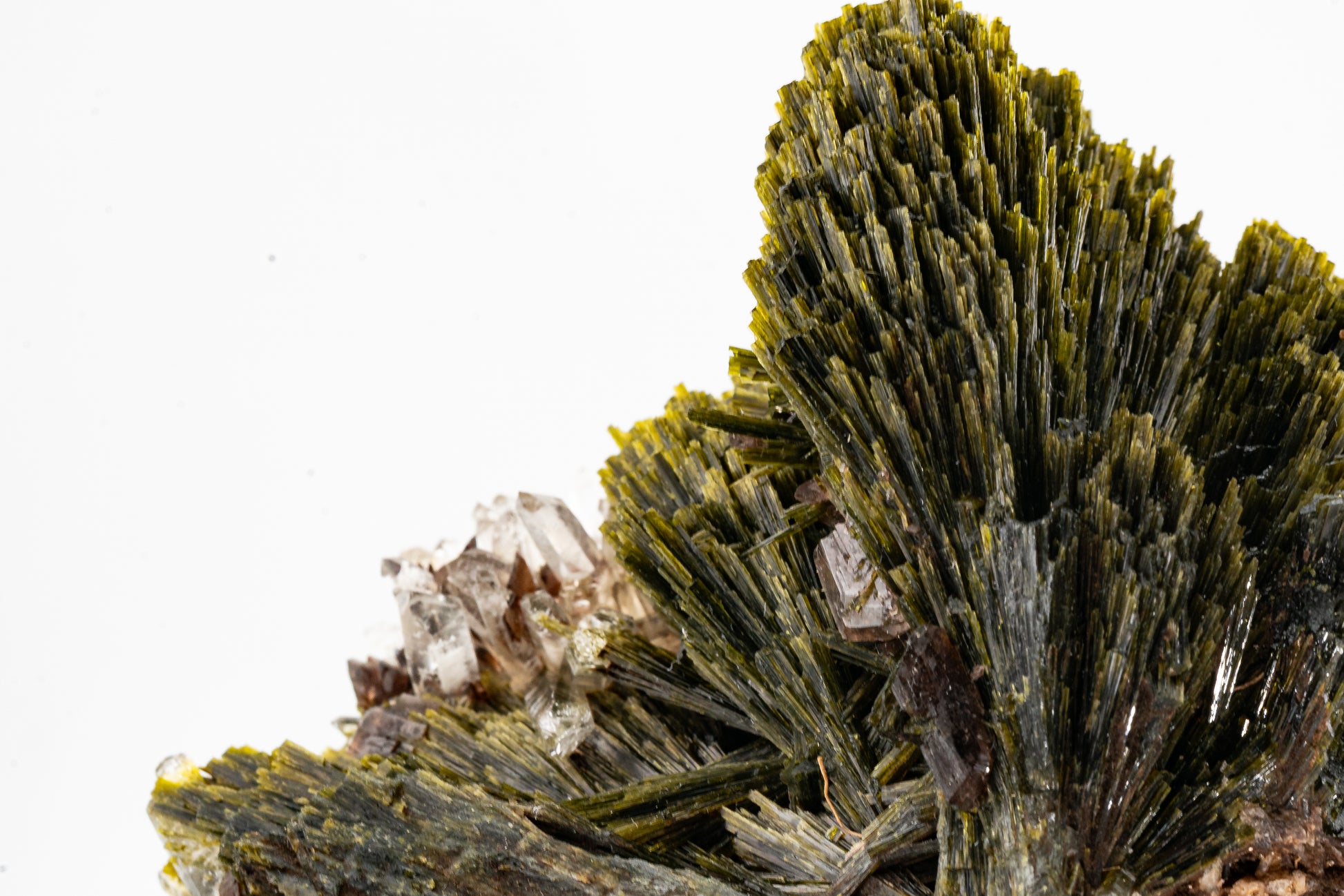 Epidote, Quartz, Axinte -  Cullhuay, Peru