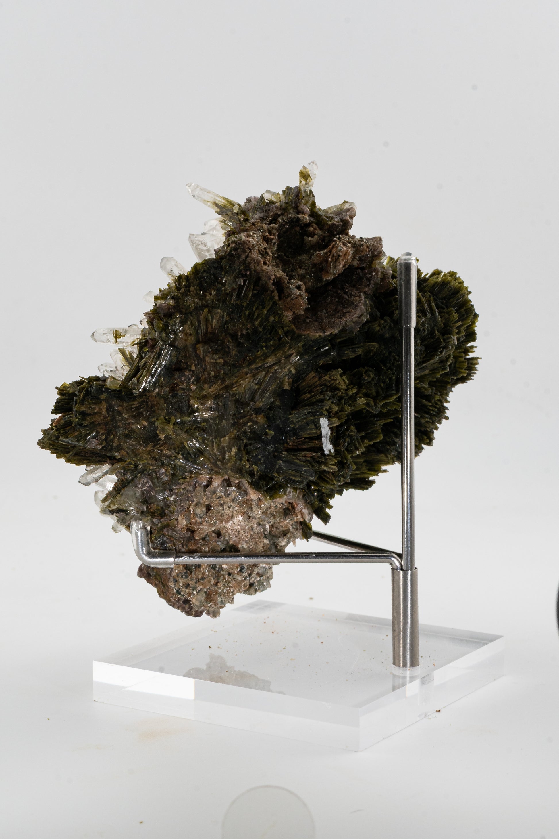Epidote, Quartz, Axinte -  Cullhuay, Peru