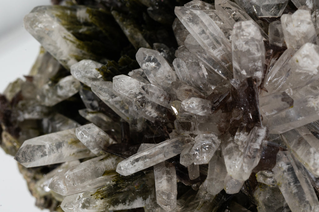Epidote, Quartz, Axinte -  Cullhuay, Peru