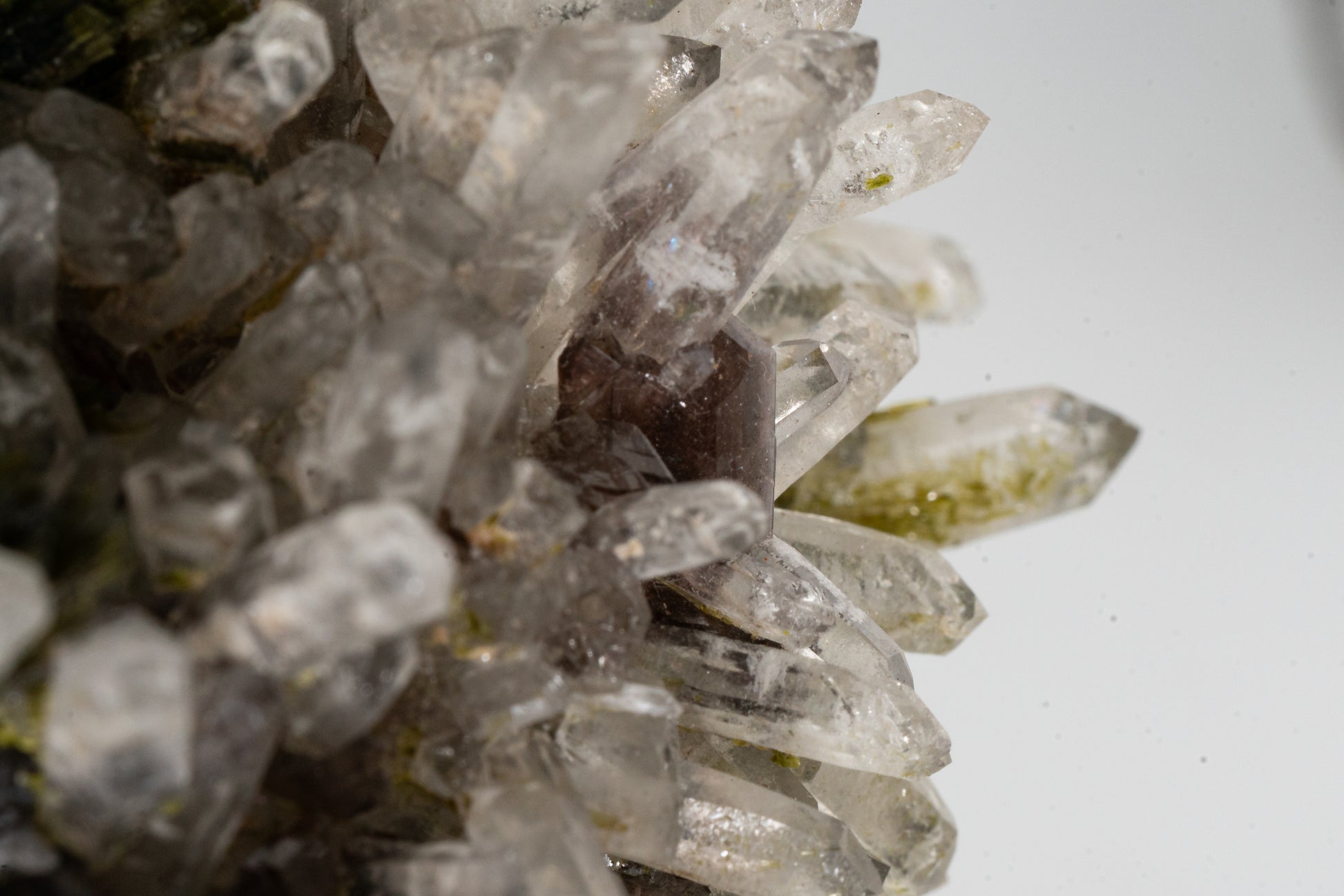 Epidote, Quartz, Axinte -  Cullhuay, Peru