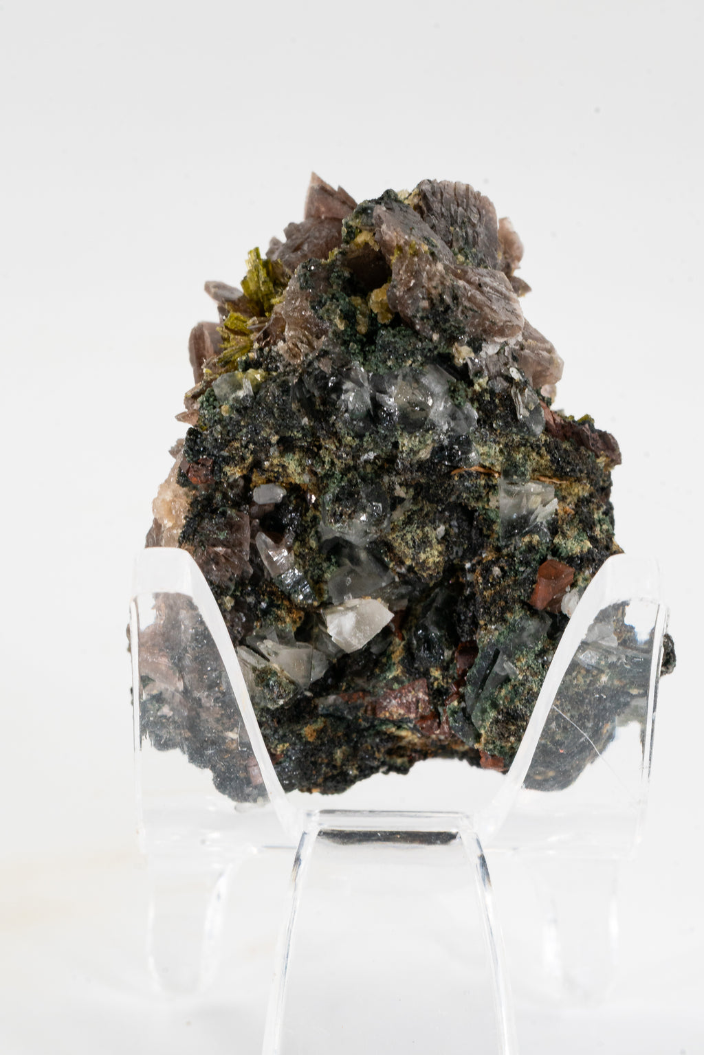 Epidote, Axinte -  Cullhuay, Peru