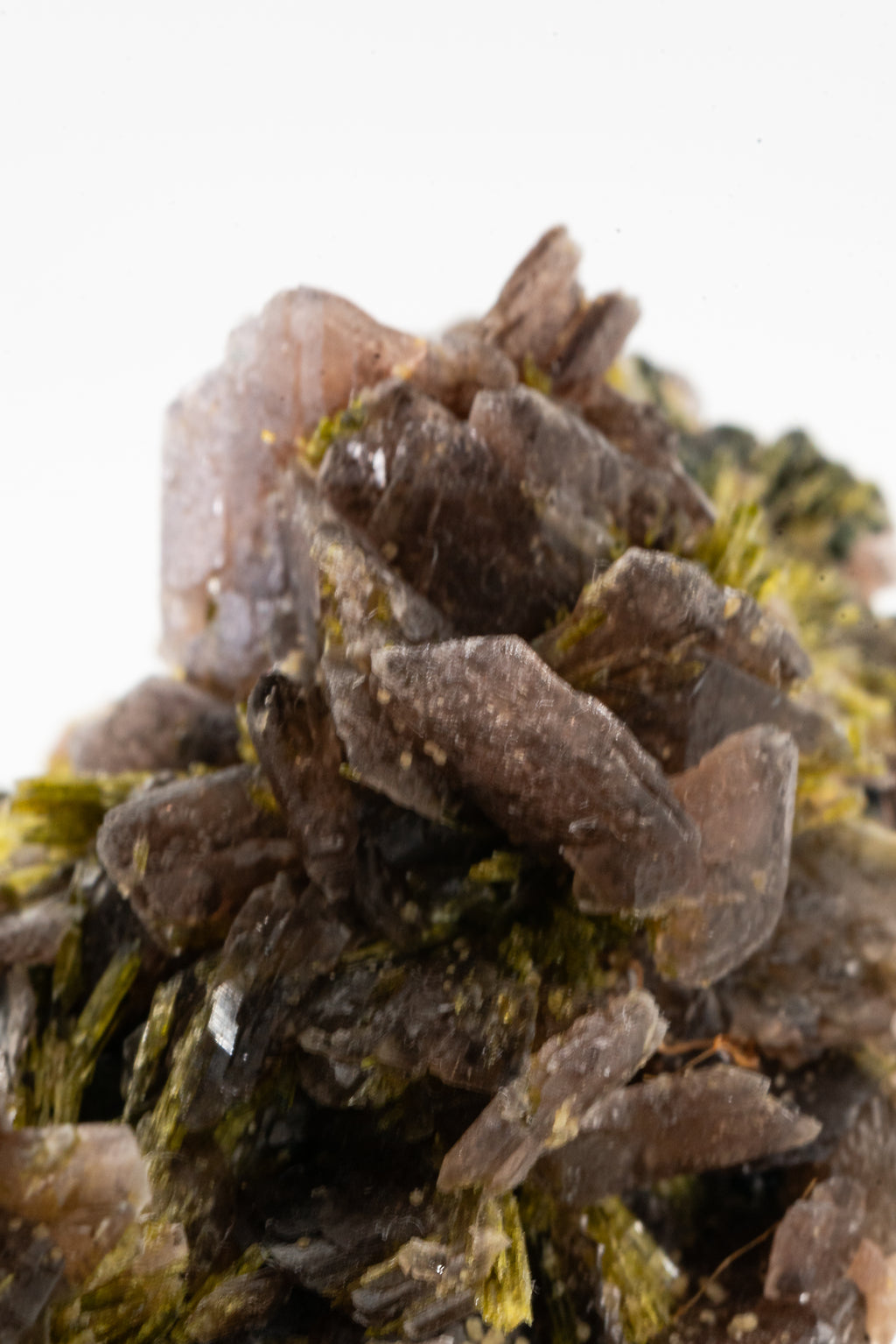 Epidote, Axinte -  Cullhuay, Peru
