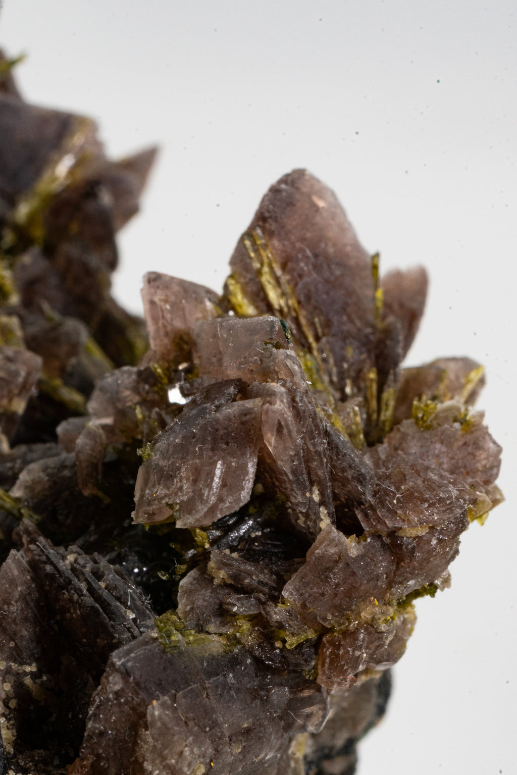 Epidote, Axinte -  Cullhuay, Peru