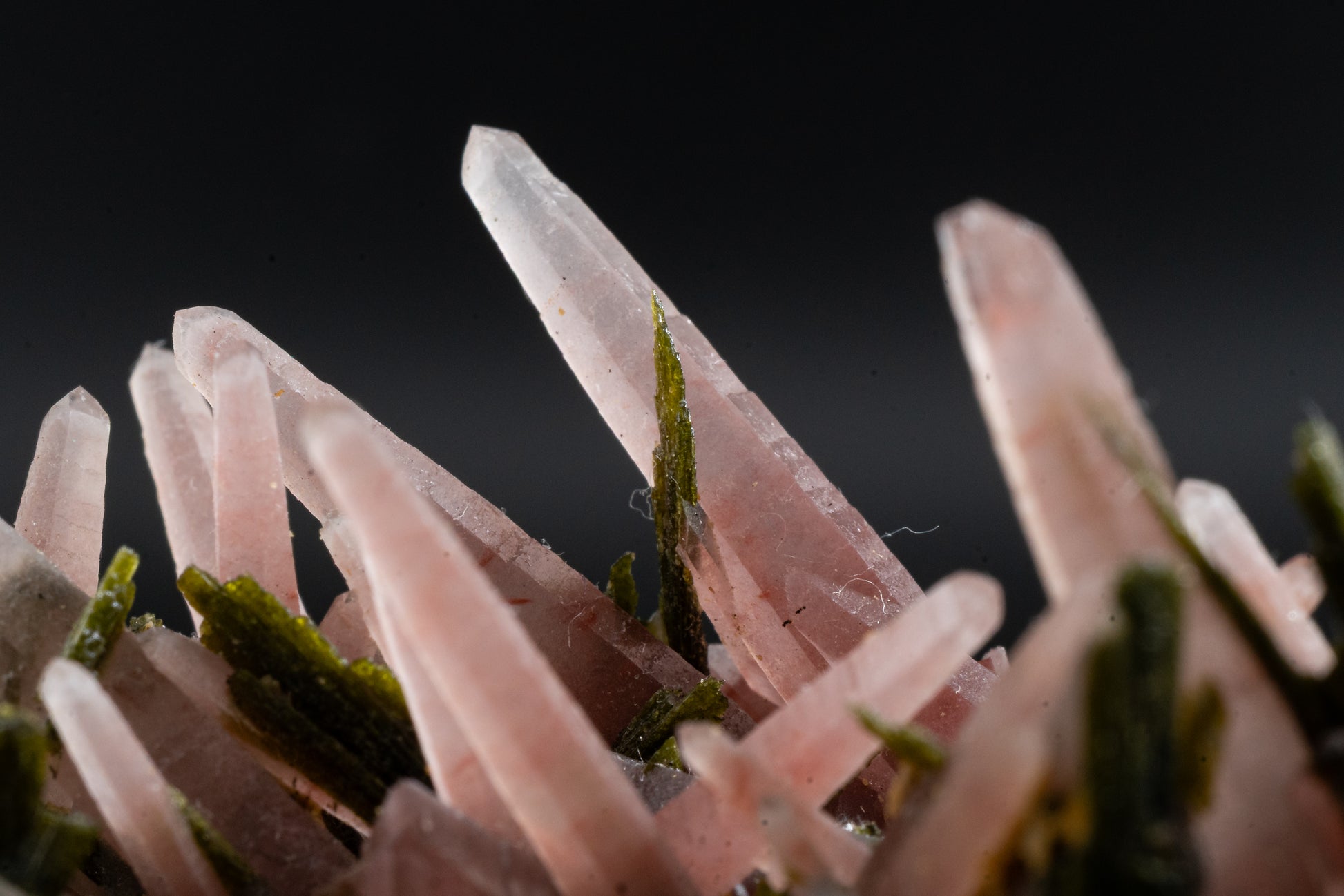 Ferruginous Quartz, Epidote - San Felipe Mine, Peru