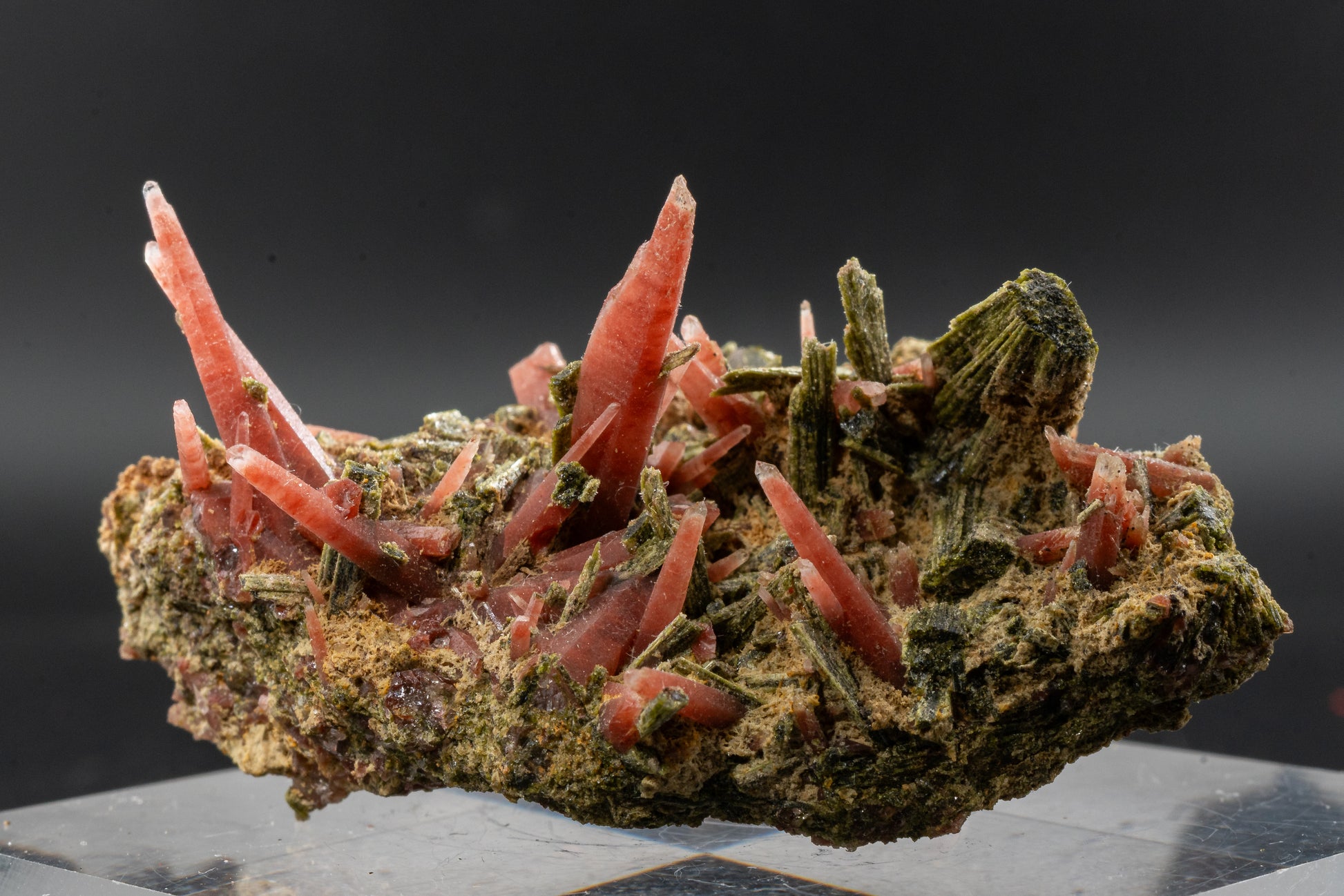 Ferruginous Quartz, Epidote - San Felipe Mine, Peru