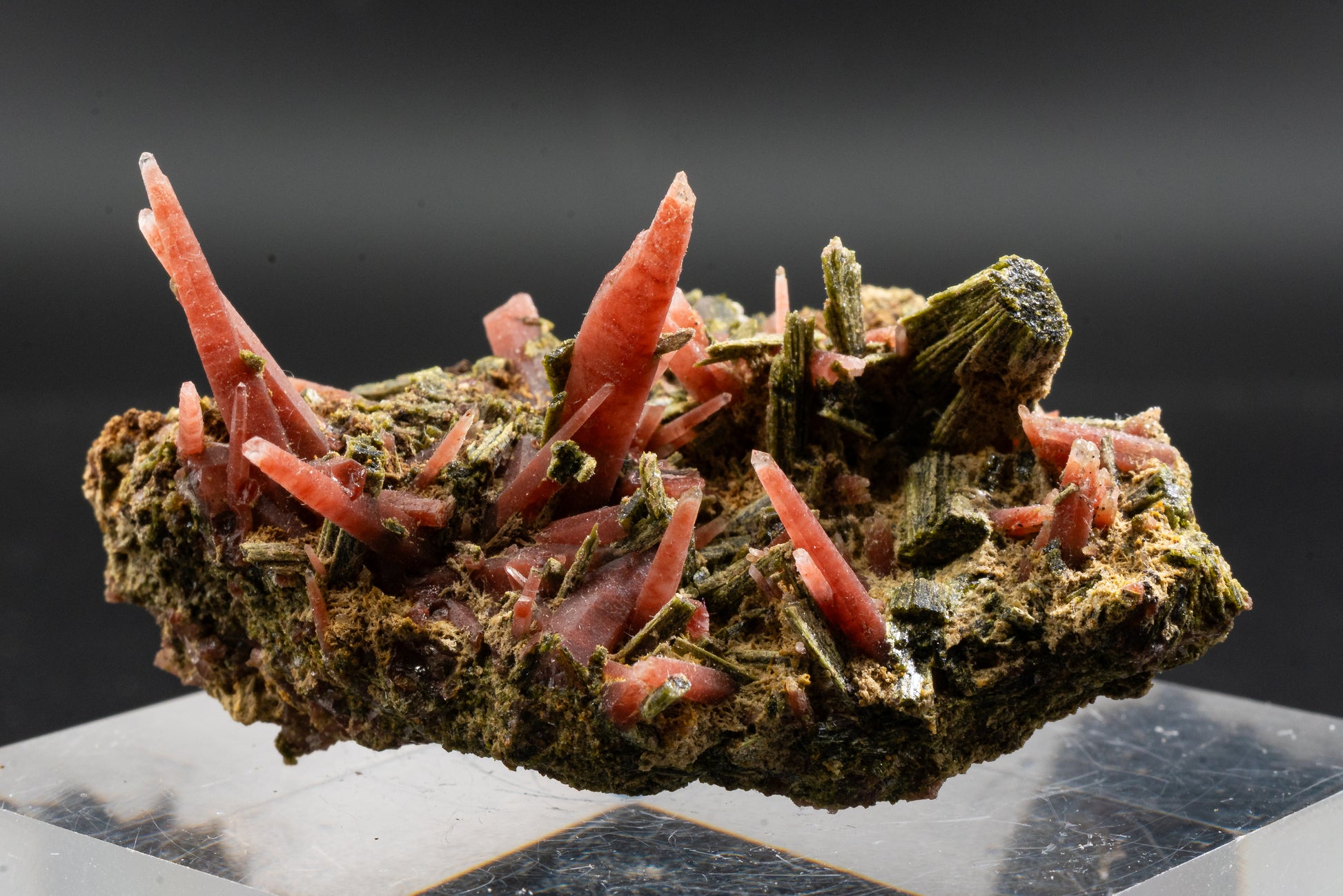 Ferruginous Quartz, Epidote - San Felipe Mine, Peru