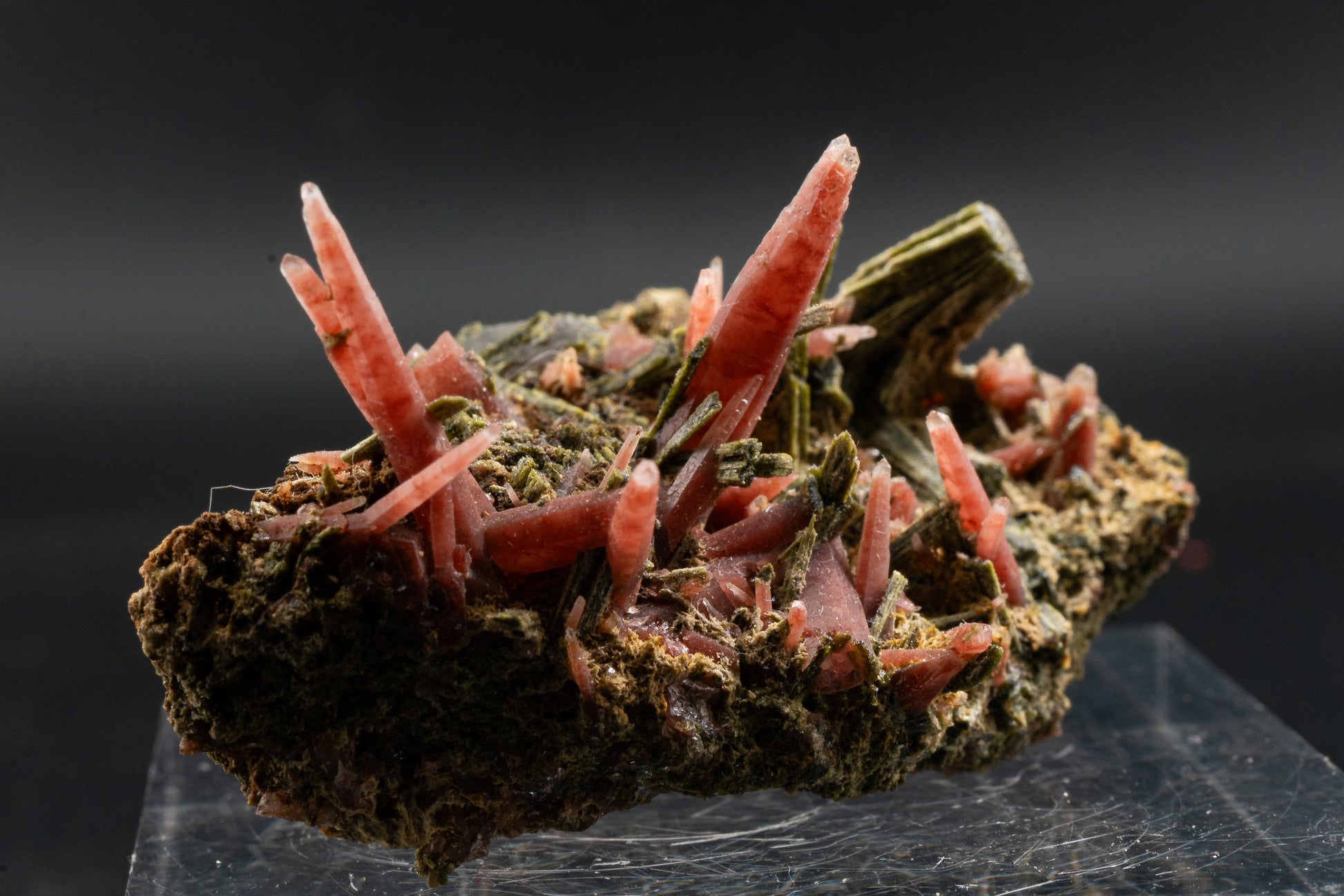 Ferruginous Quartz, Epidote - San Felipe Mine, Peru