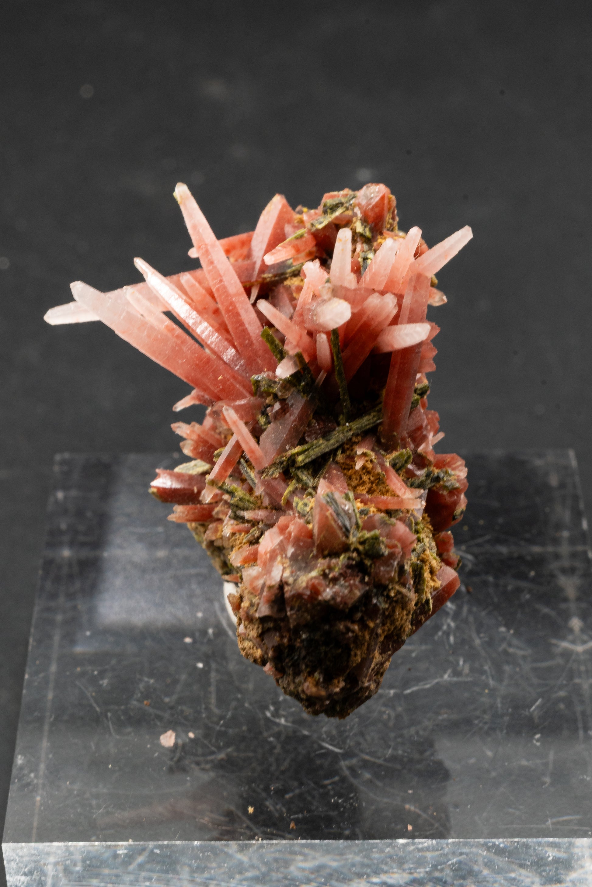 Ferruginous Quartz, Epidote - San Felipe Mine, Peru