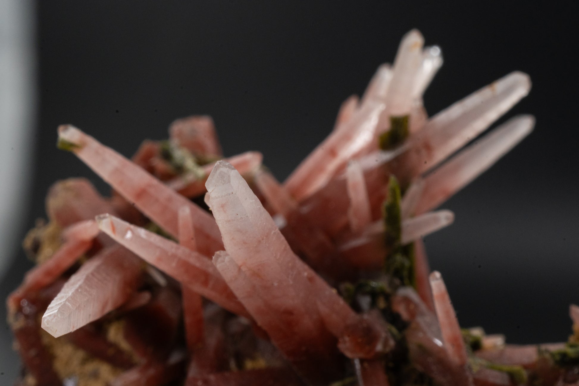 Ferruginous Quartz, Epidote - San Felipe Mine, Peru