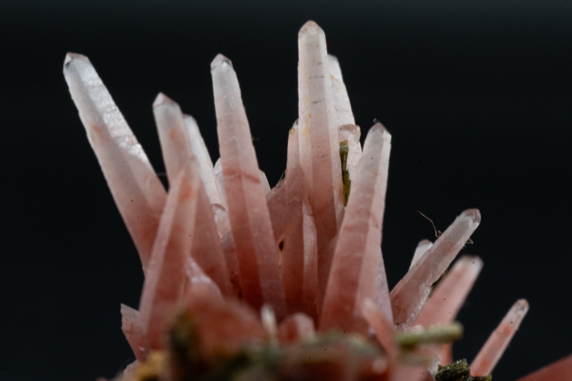Ferruginous Quartz, Epidote - San Felipe Mine, Peru