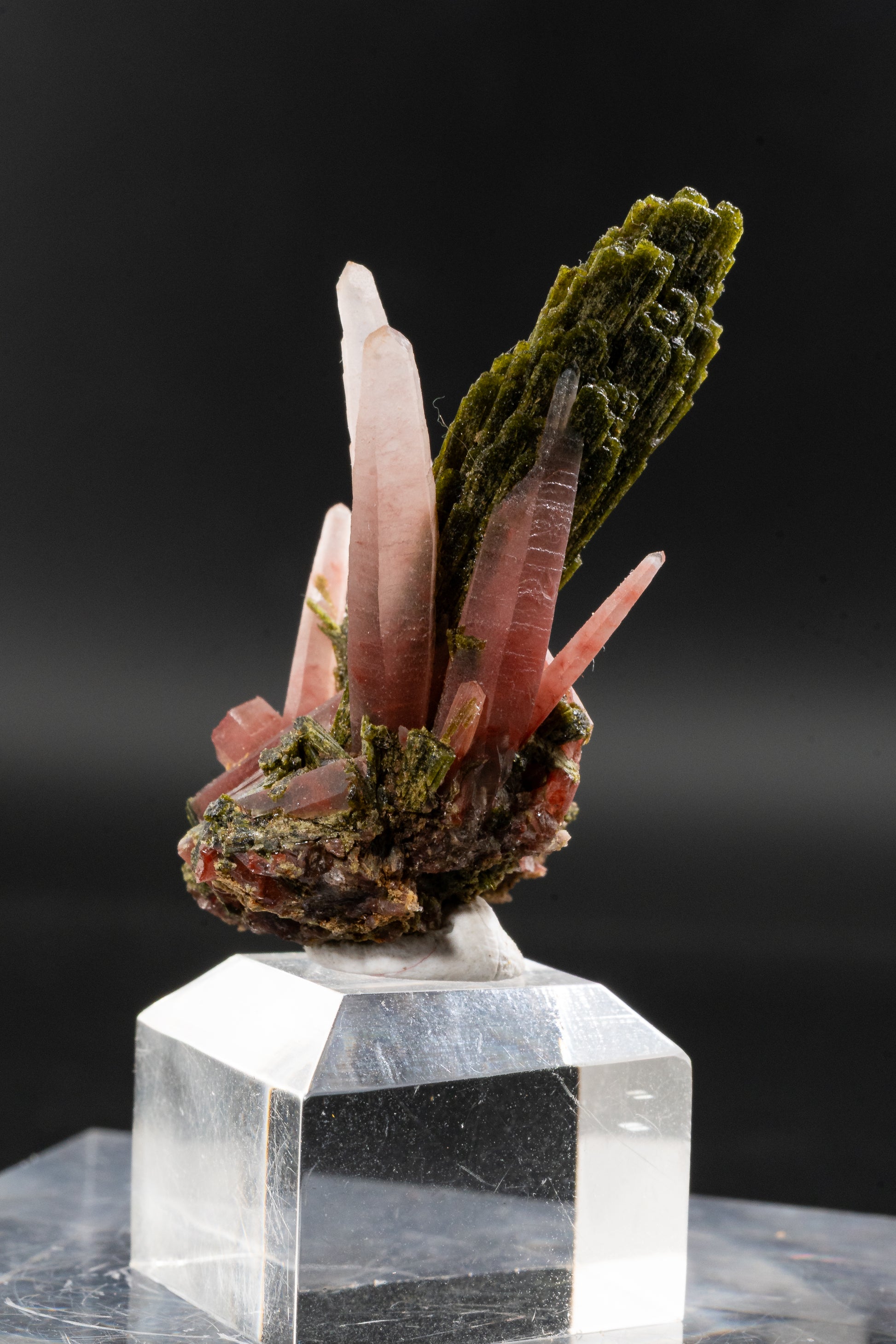 Ferruginous Quartz, Epidote - San Felipe Mine, Peru