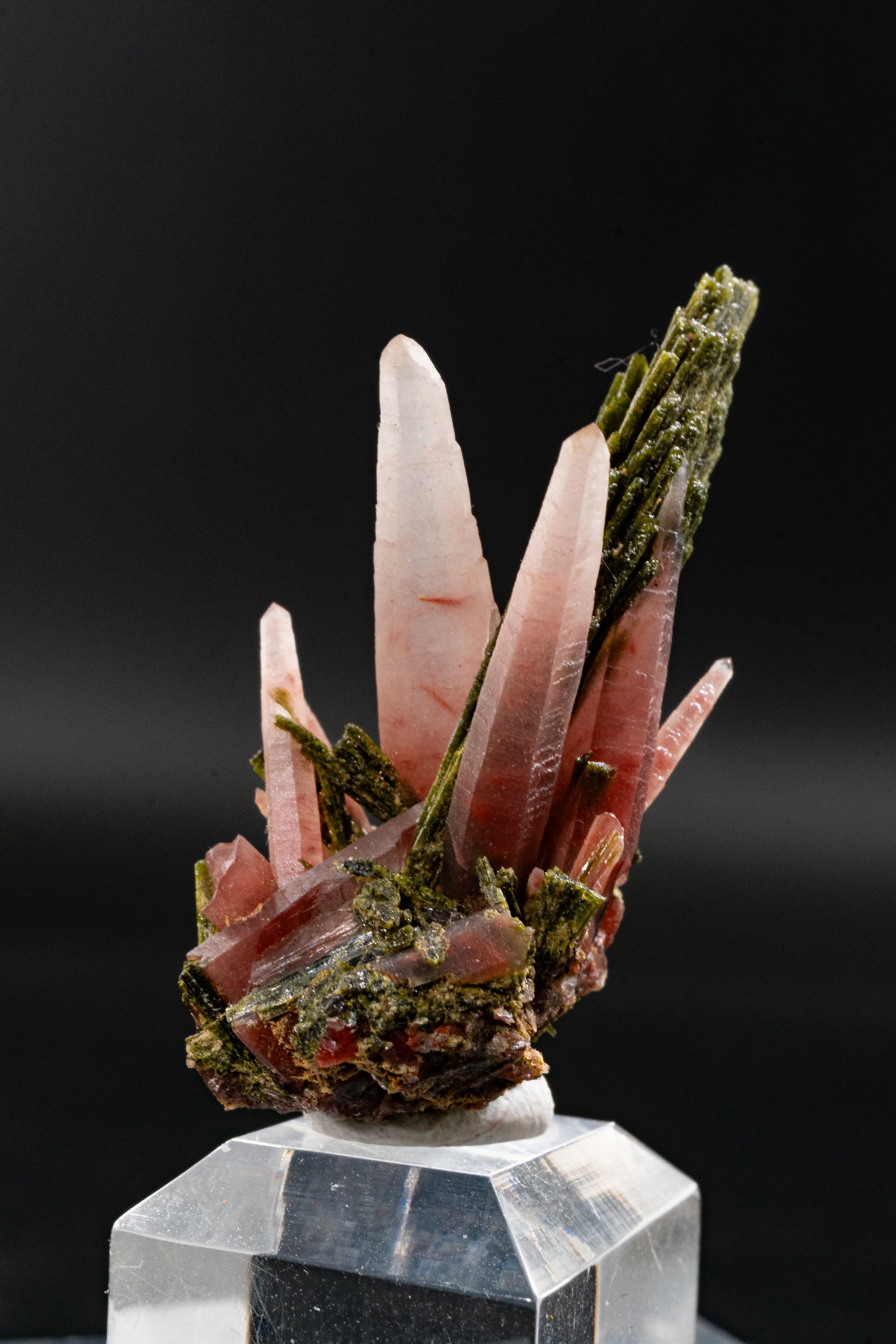 Ferruginous Quartz, Epidote - San Felipe Mine, Peru