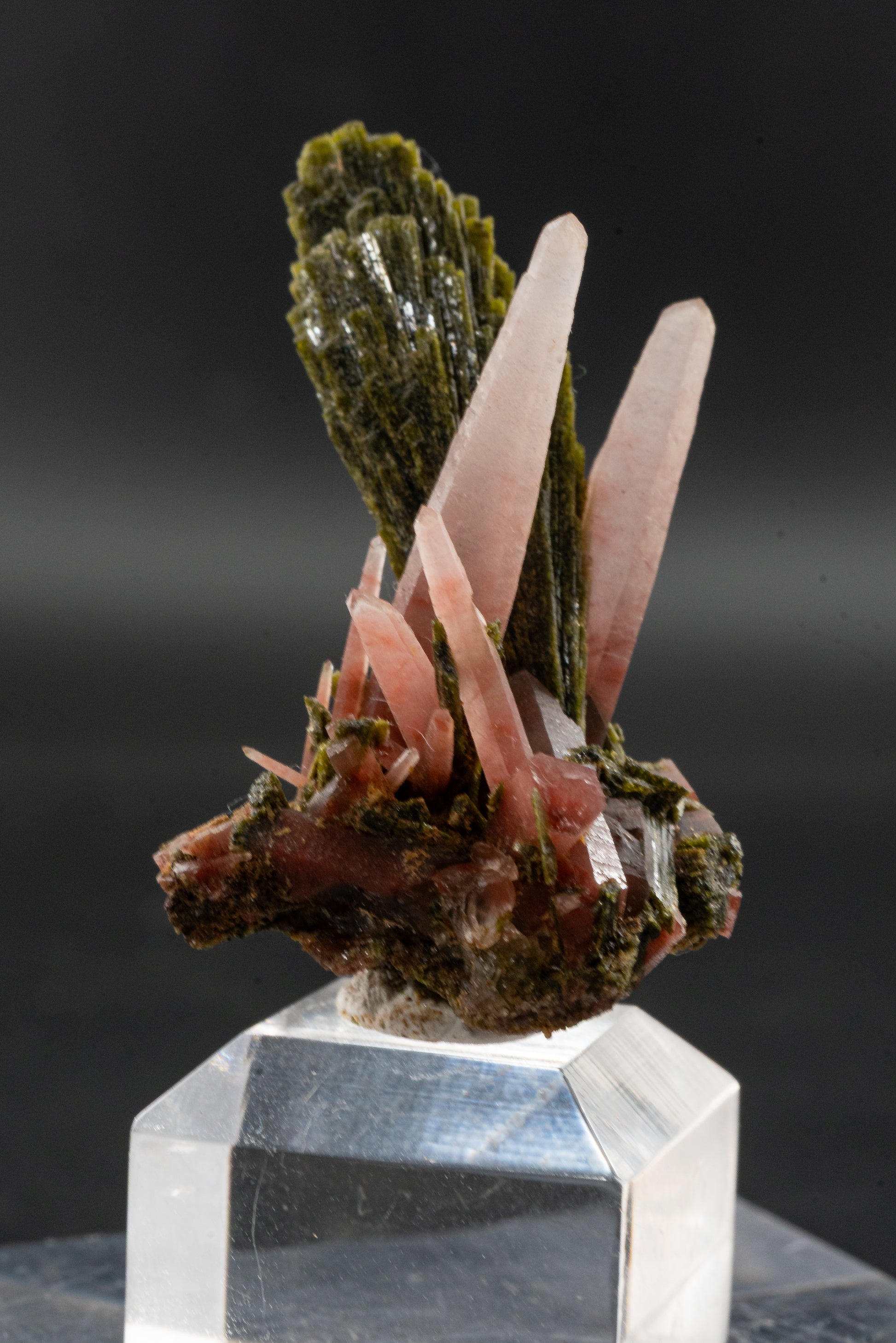 Ferruginous Quartz, Epidote - San Felipe Mine, Peru