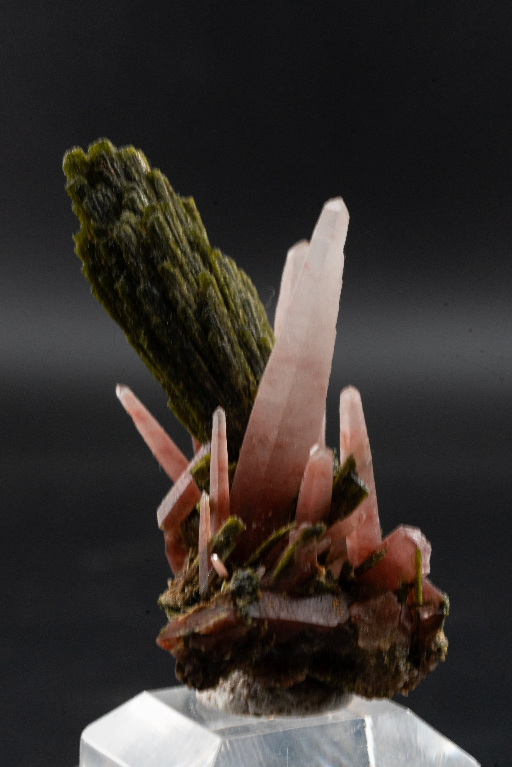 Ferruginous Quartz, Epidote - San Felipe Mine, Peru