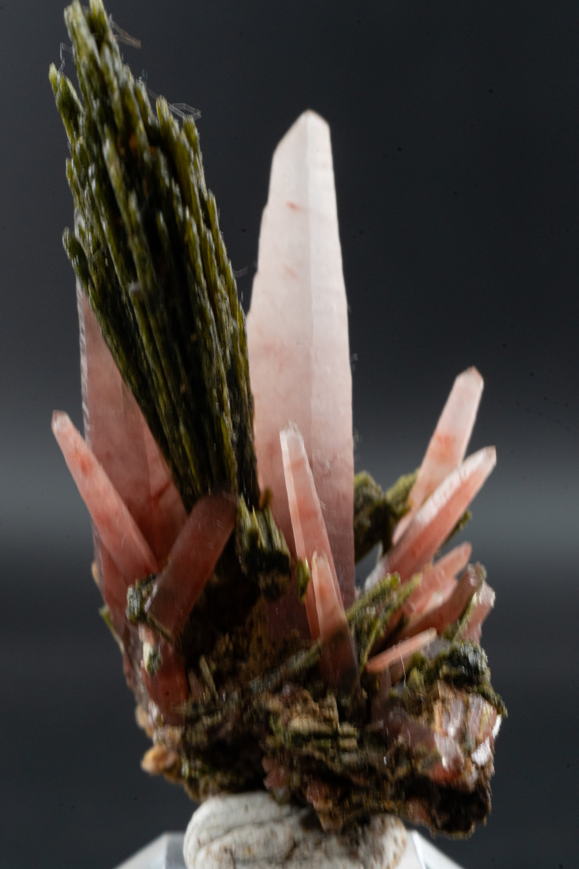 Ferruginous Quartz, Epidote - San Felipe Mine, Peru