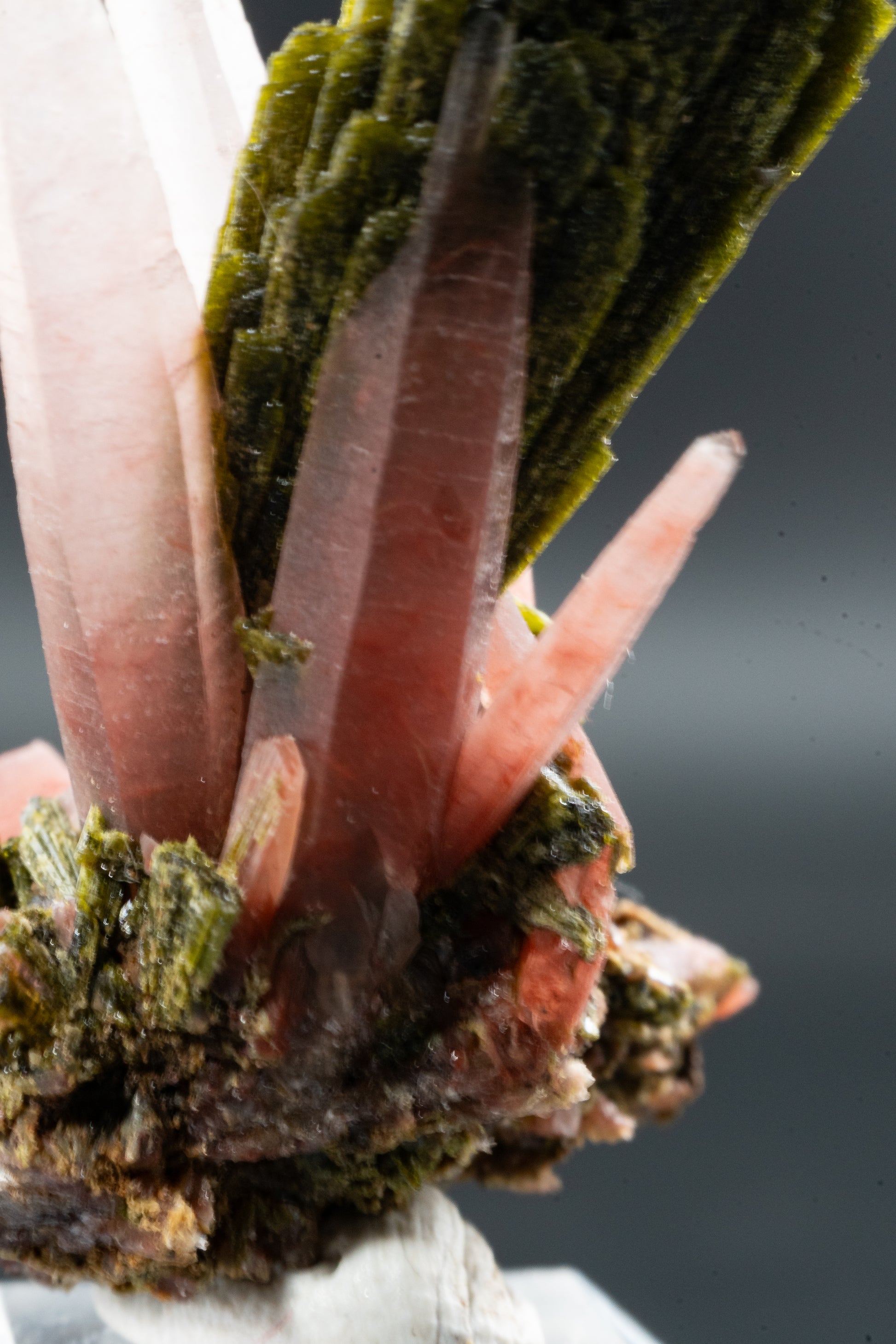 Ferruginous Quartz, Epidote - San Felipe Mine, Peru