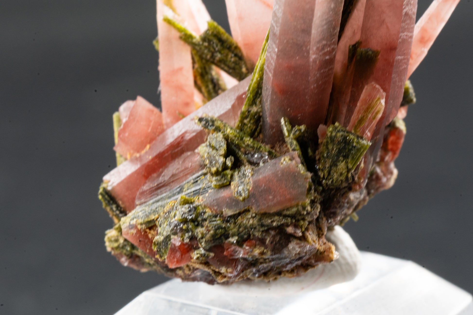 Ferruginous Quartz, Epidote - San Felipe Mine, Peru