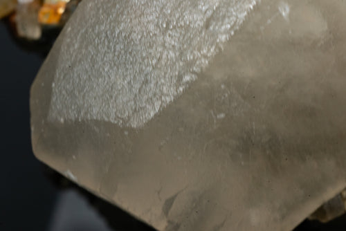 Calcite Var. Mangano , Pyrite - Huanzala, Peru