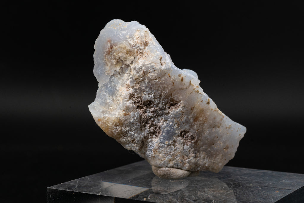 Quartz var. Blue Chalcedony ps. Anhydrite - Rumipata, Peru