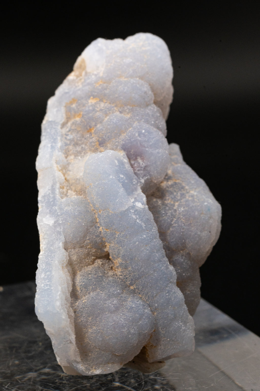 Quartz var. Blue Chalcedony ps. Anhydrite - Rumipata, Peru