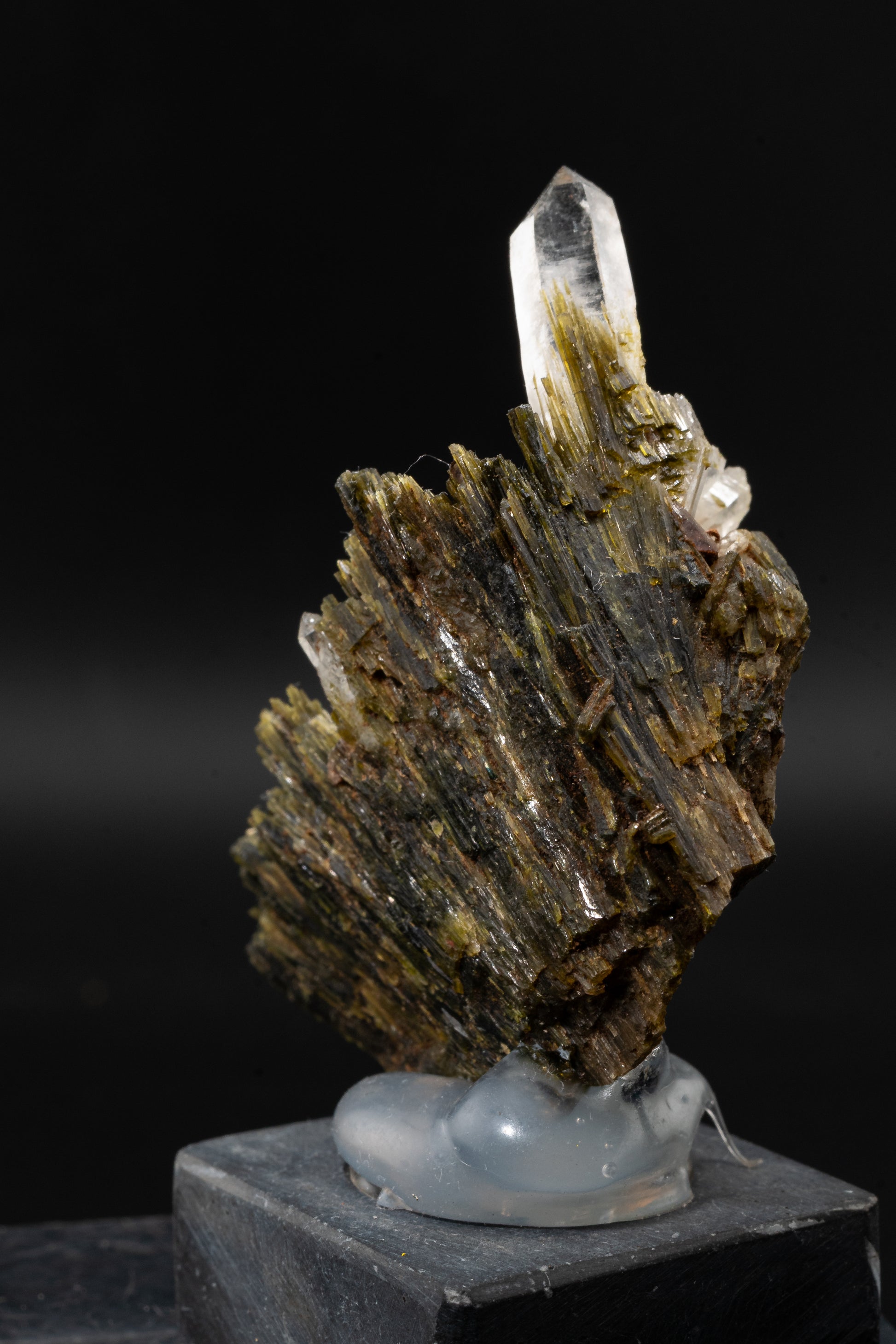 Epidote, Quartz, Axinte -  Cullhuay, Peru (Copy)