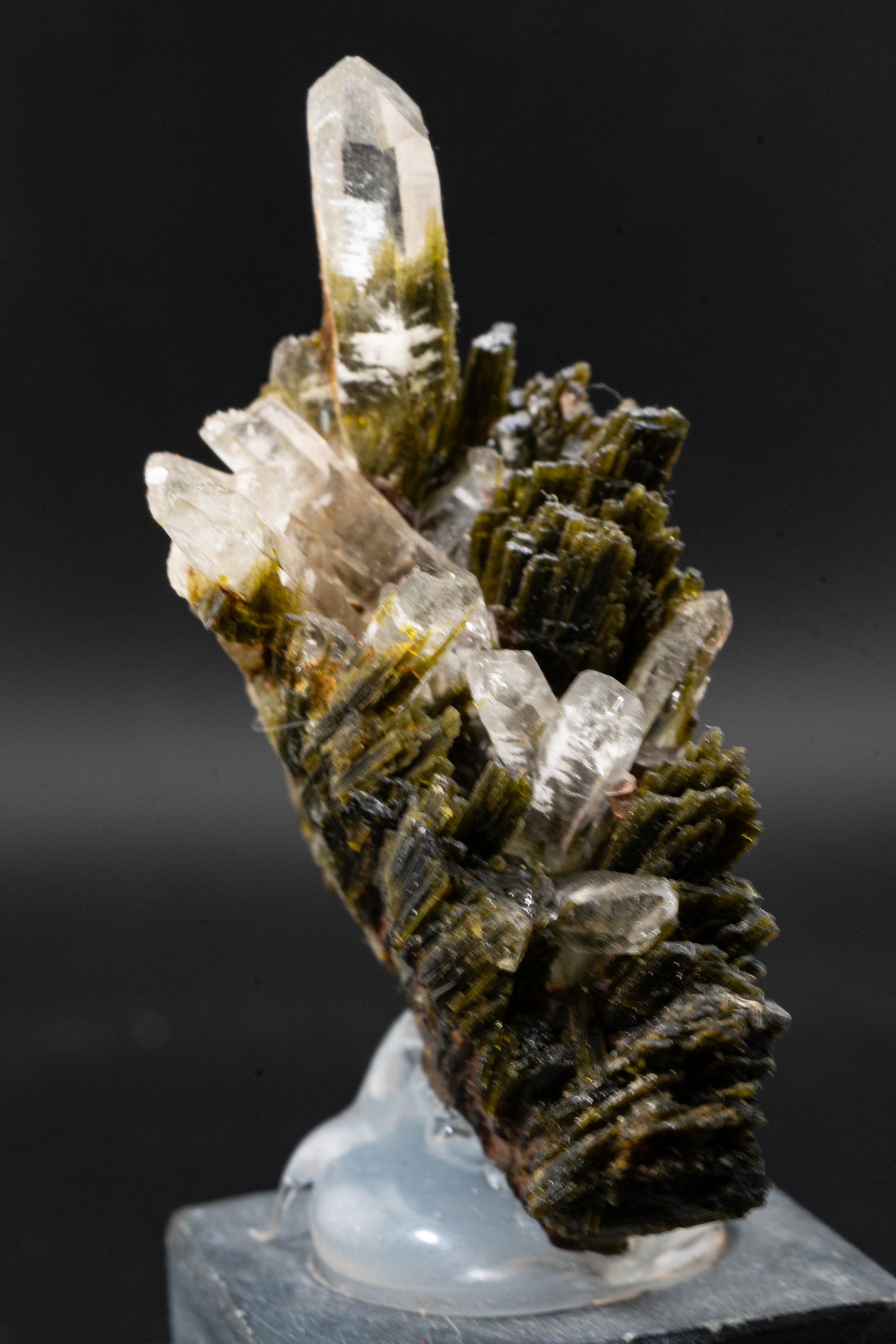 Epidote, Quartz, Axinte -  Cullhuay, Peru (Copy)