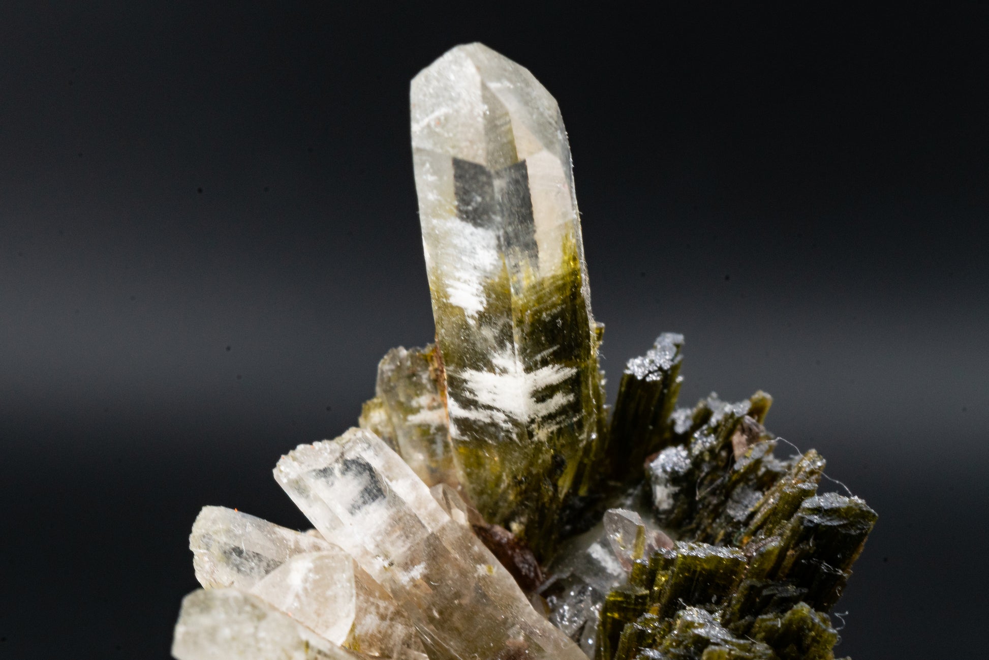 Epidote, Quartz, Axinte -  Cullhuay, Peru (Copy)