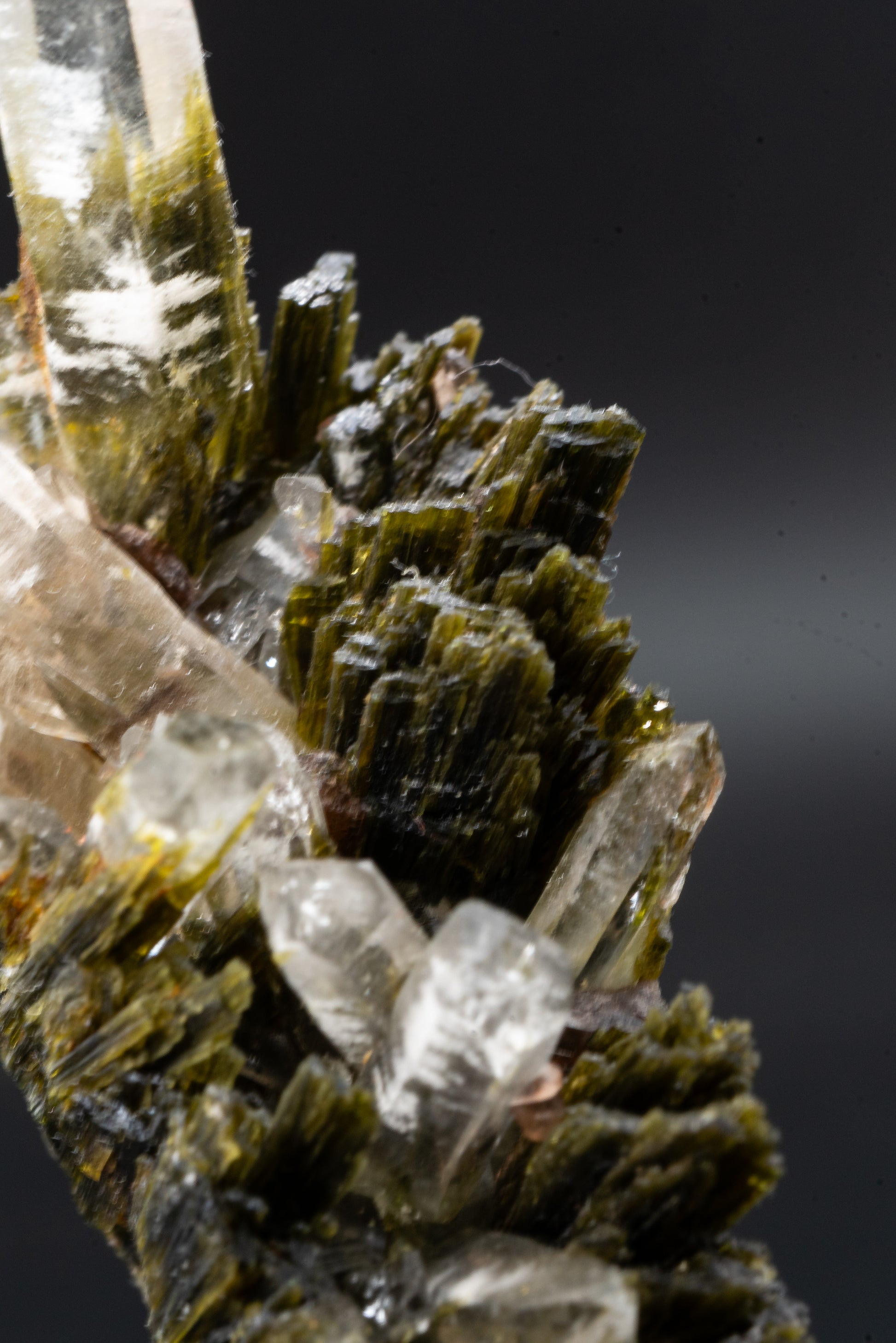 Epidote, Quartz, Axinte -  Cullhuay, Peru (Copy)