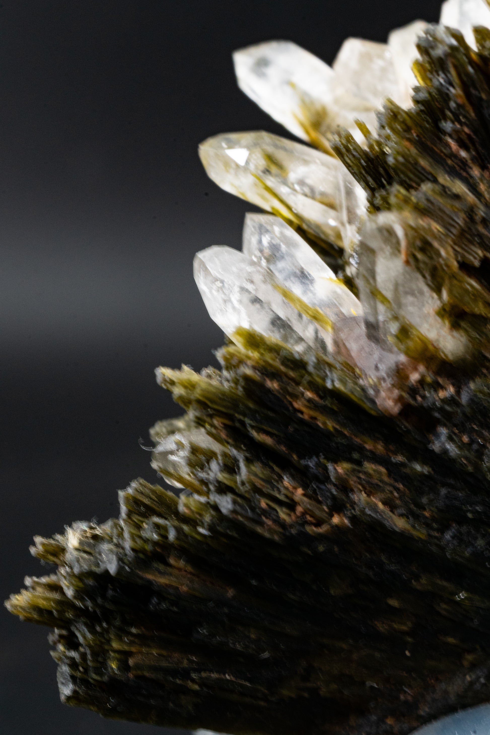 Epidote, Quartz, Axinte -  Cullhuay, Peru (Copy)