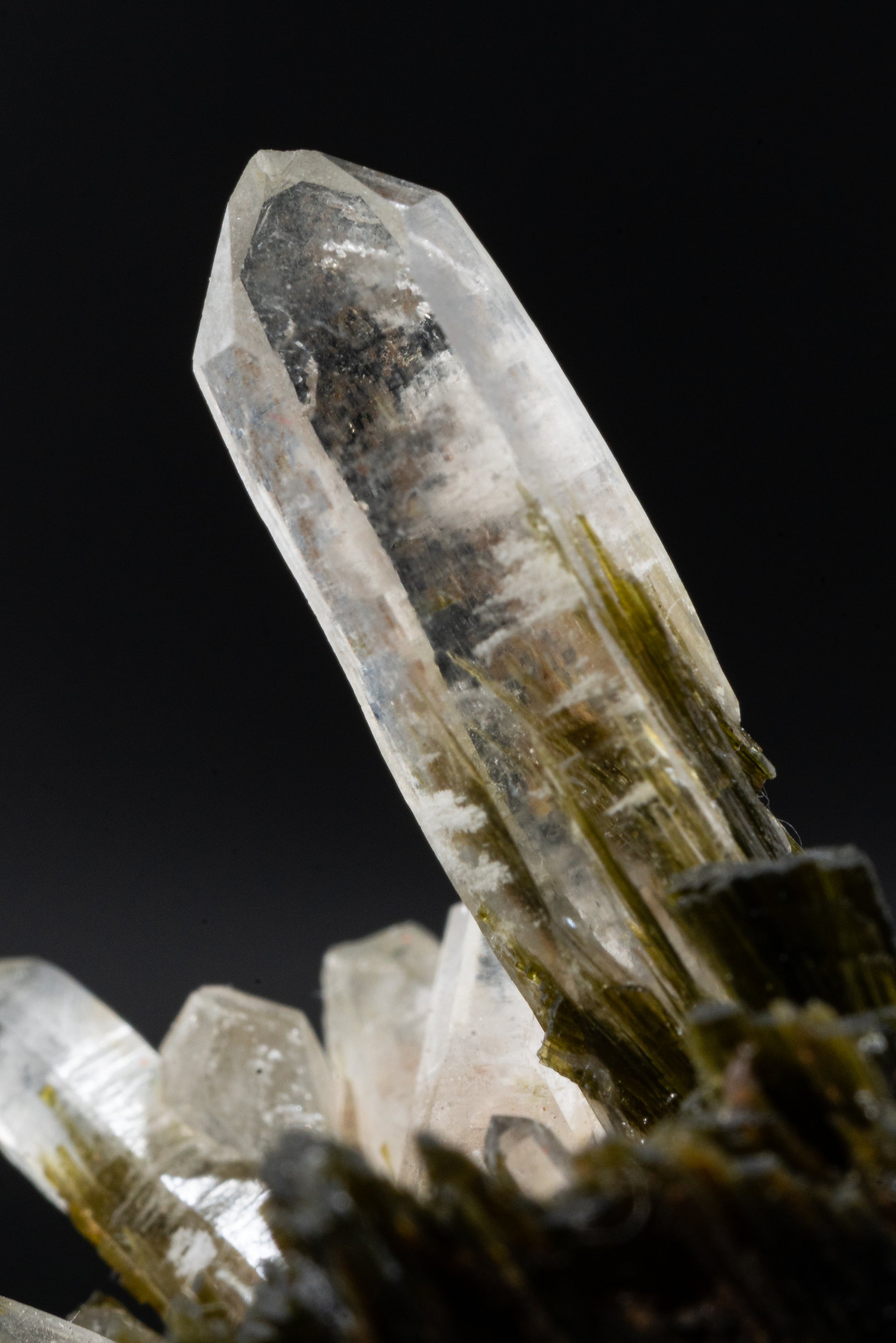 Epidote, Quartz, Axinte -  Cullhuay, Peru (Copy)