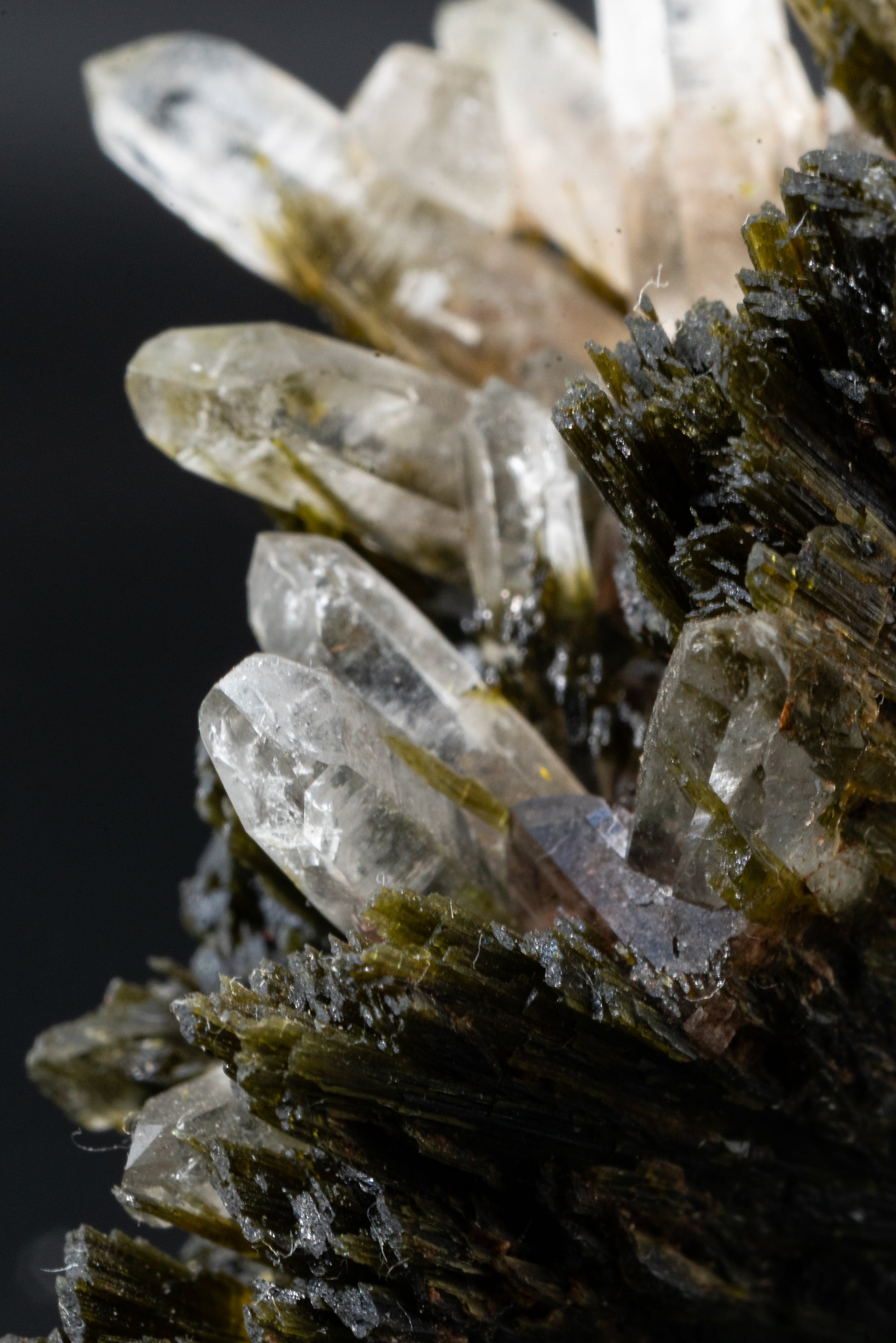 Epidote, Quartz, Axinte -  Cullhuay, Peru (Copy)