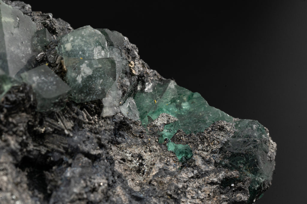 Fluorite, Pyrite, Geocronite - Milpo, Peru