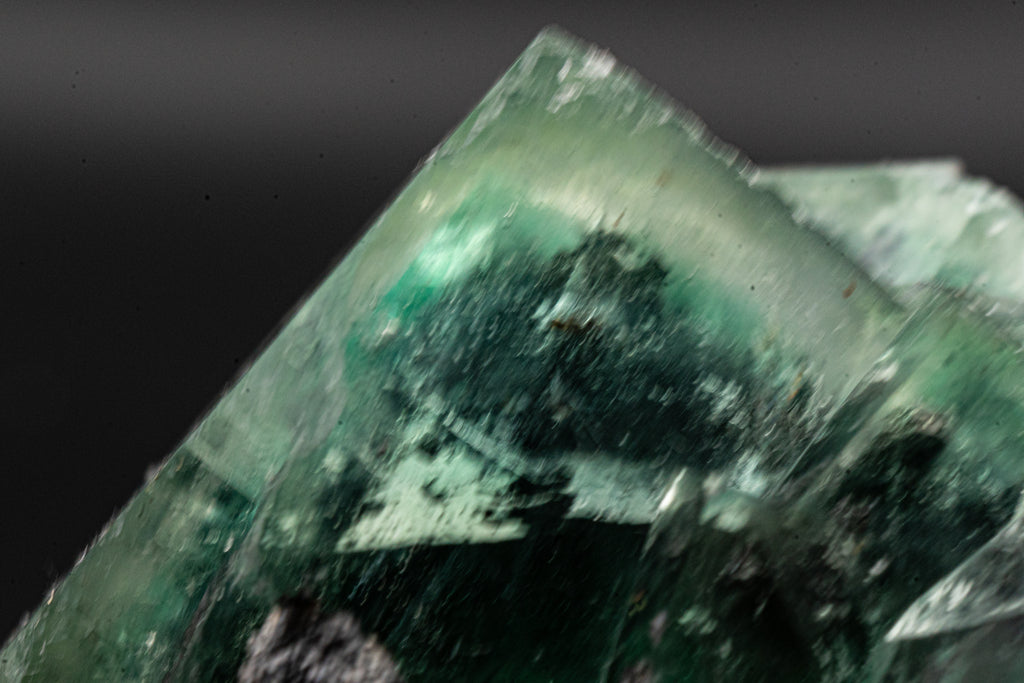 Fluorite, Pyrite, Geocronite - Milpo, Peru