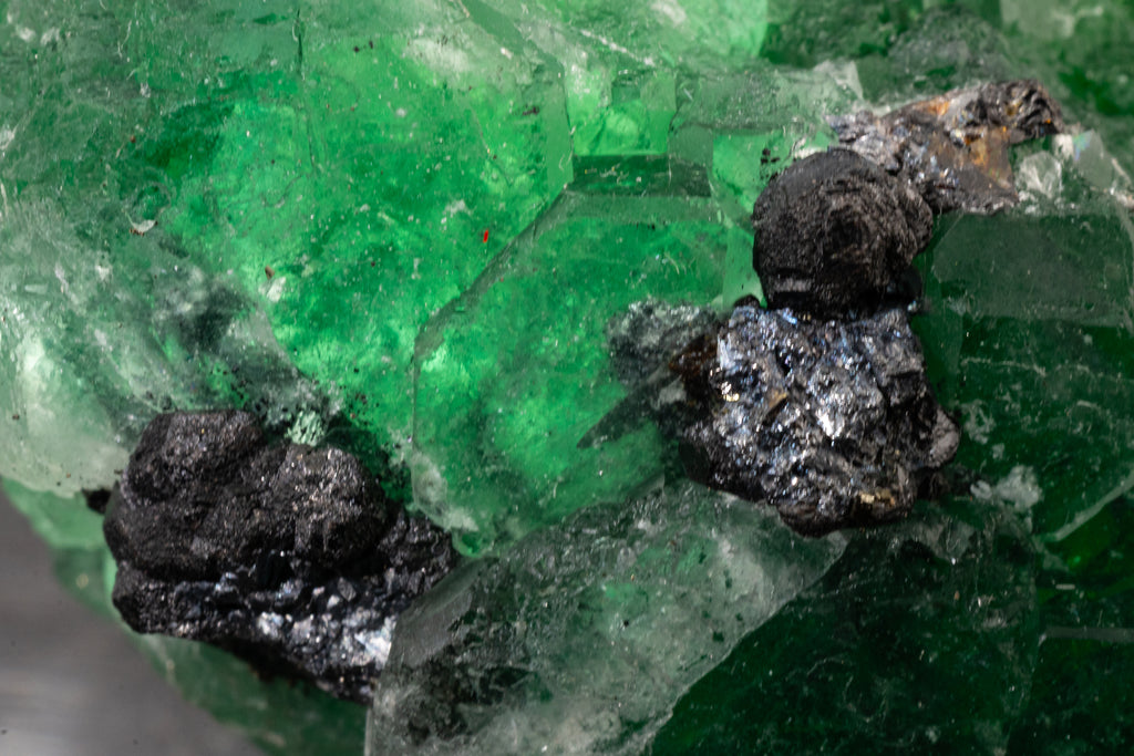 Fluorite, Pyrite, Galena - Milpo, Peru