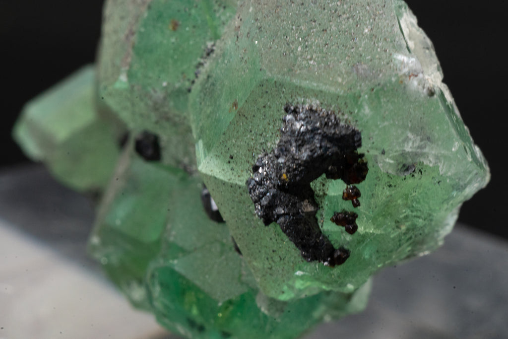 Fluorite, Pyrite, Galena - Milpo, Peru
