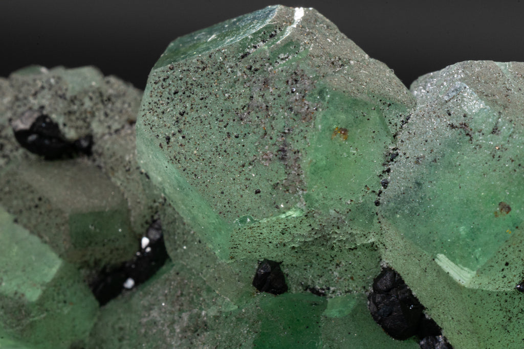 Fluorite, Pyrite, Galena - Milpo, Peru