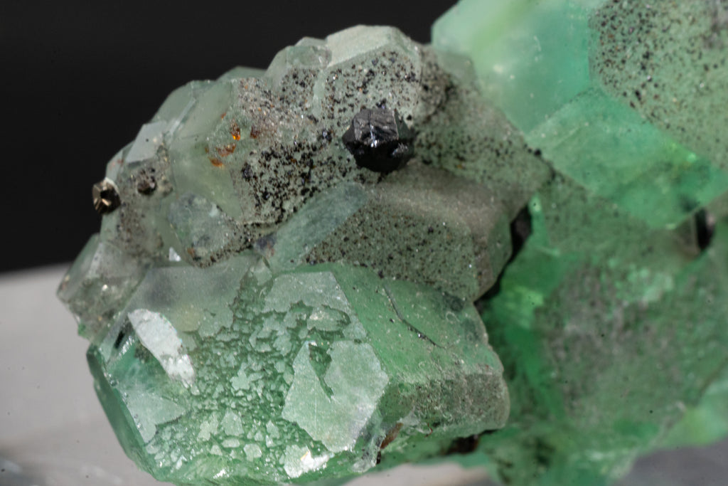 Fluorite, Pyrite, Galena - Milpo, Peru