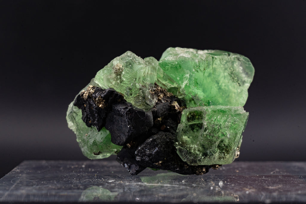 Fluorite, Pyrite, Galena - Milpo, Peru
