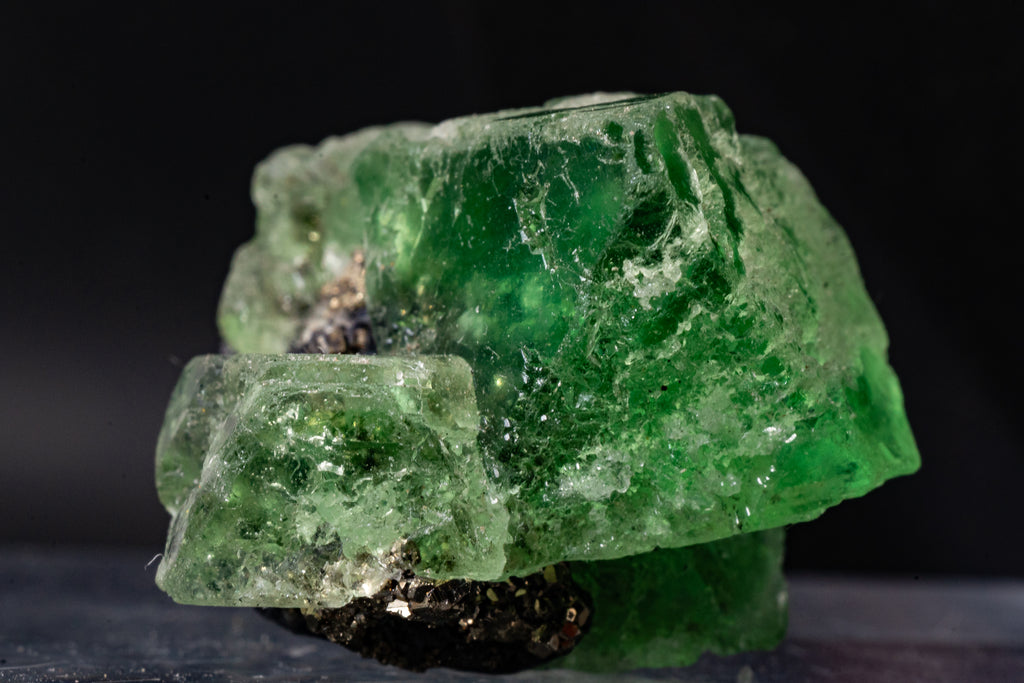 Fluorite, Pyrite, Galena - Milpo, Peru