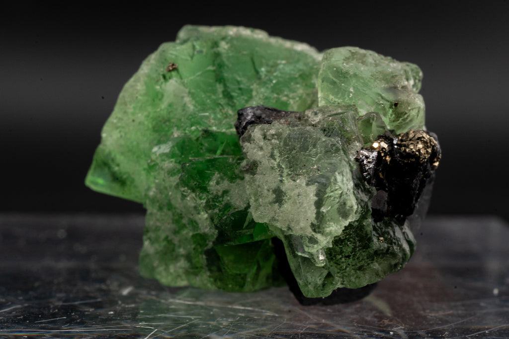 Fluorite, Pyrite, Galena - Milpo, Peru