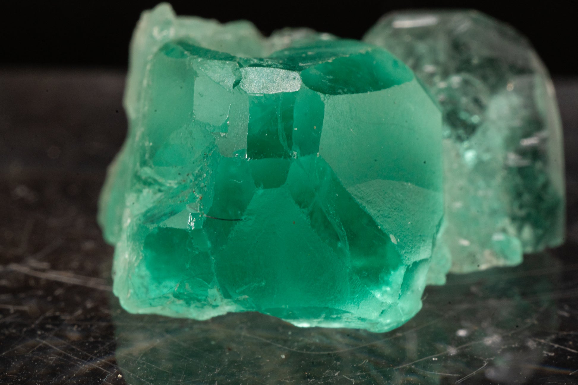 Blue Fluorite- Milpo, Peru