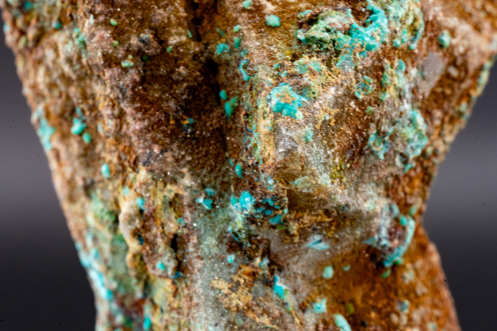 Chrysocolla, Quartz - Mina La Tentadora, Peru